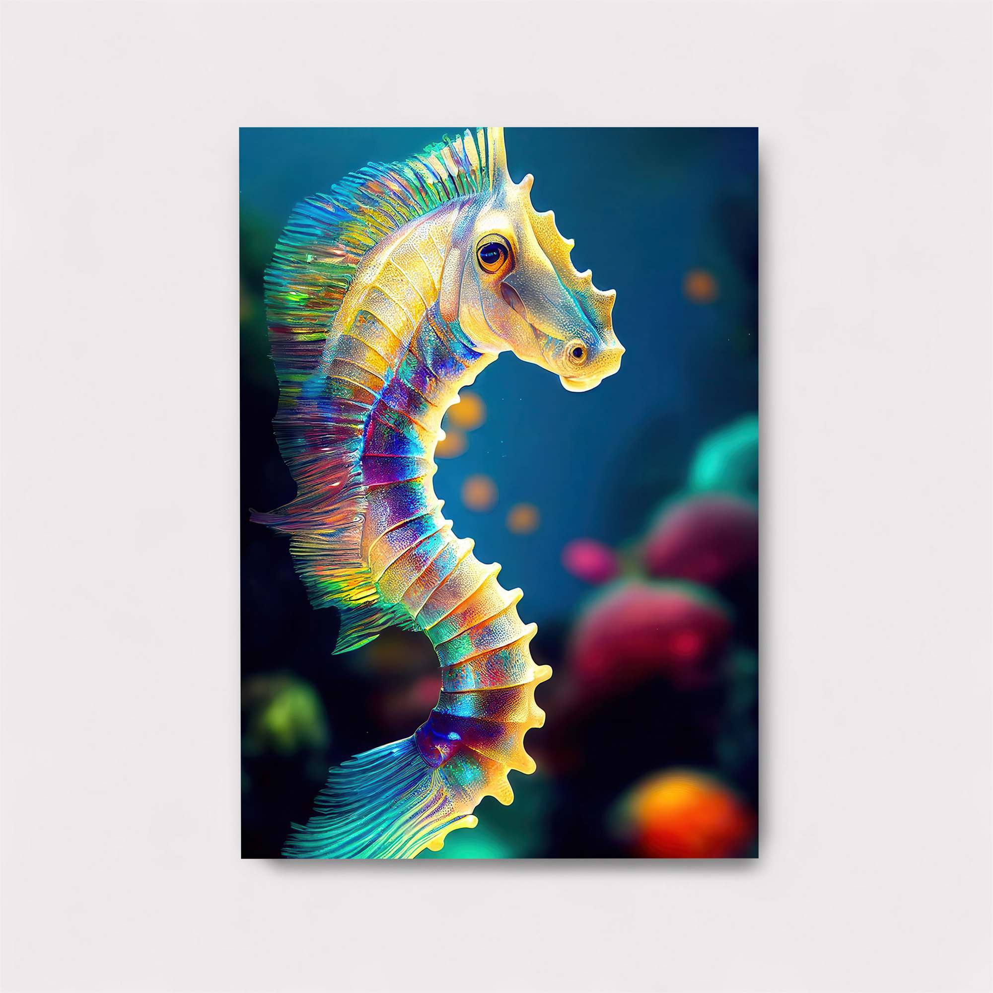 Seahorse Vibrance Safe Wall Magnetic / M