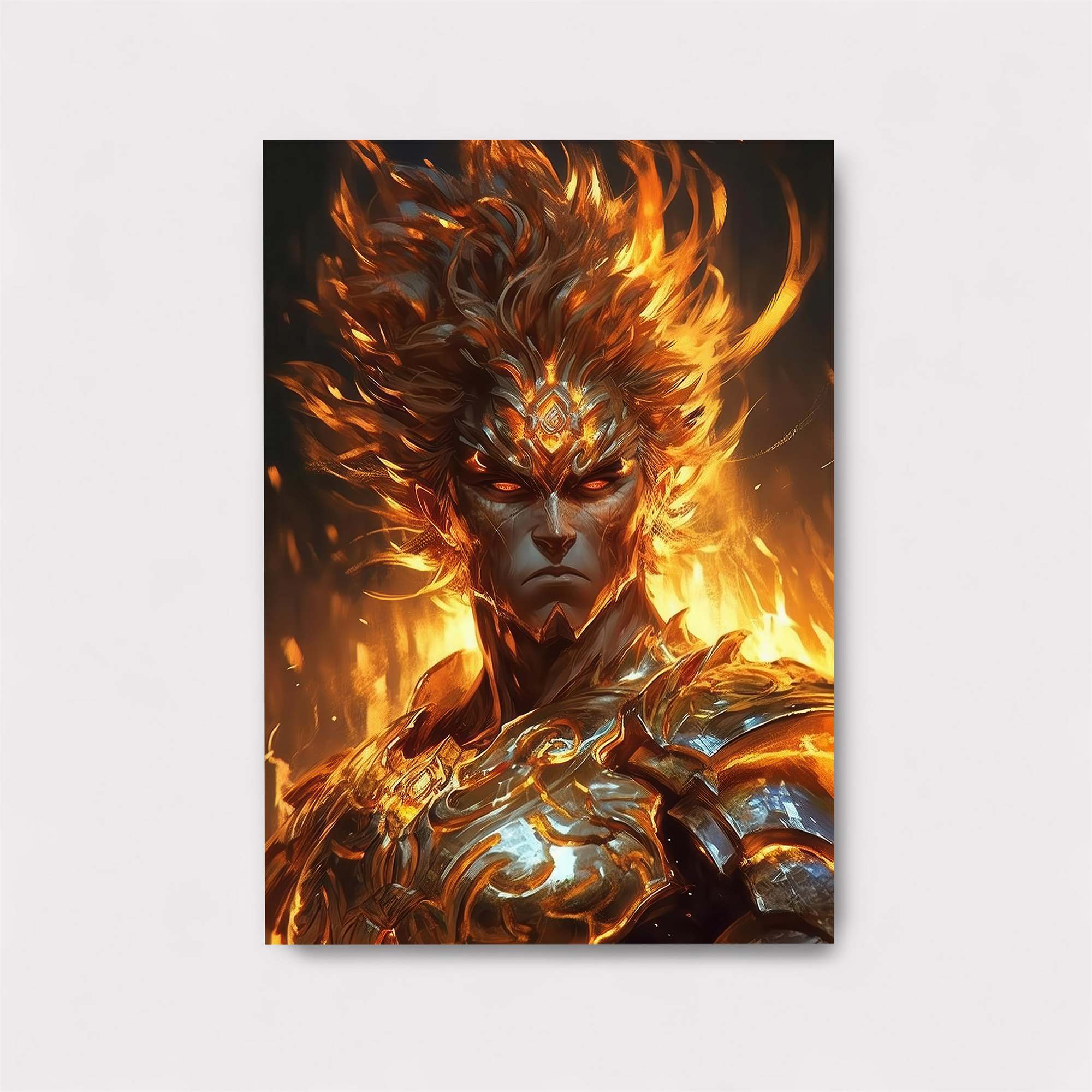 Inferno Warrior Safe Wall Magnetic / M