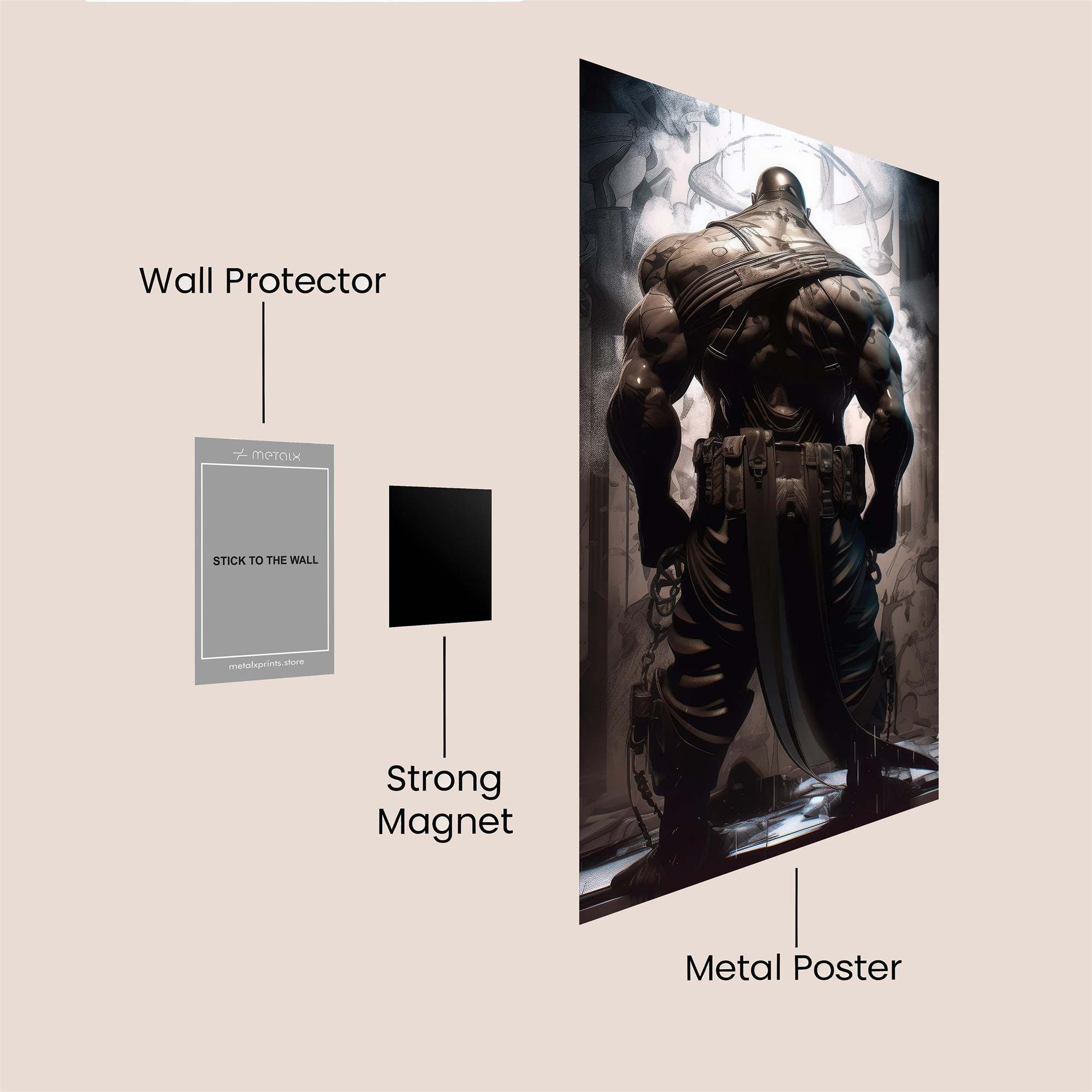 Titanic Resolve Safe Wall Magnetic / M