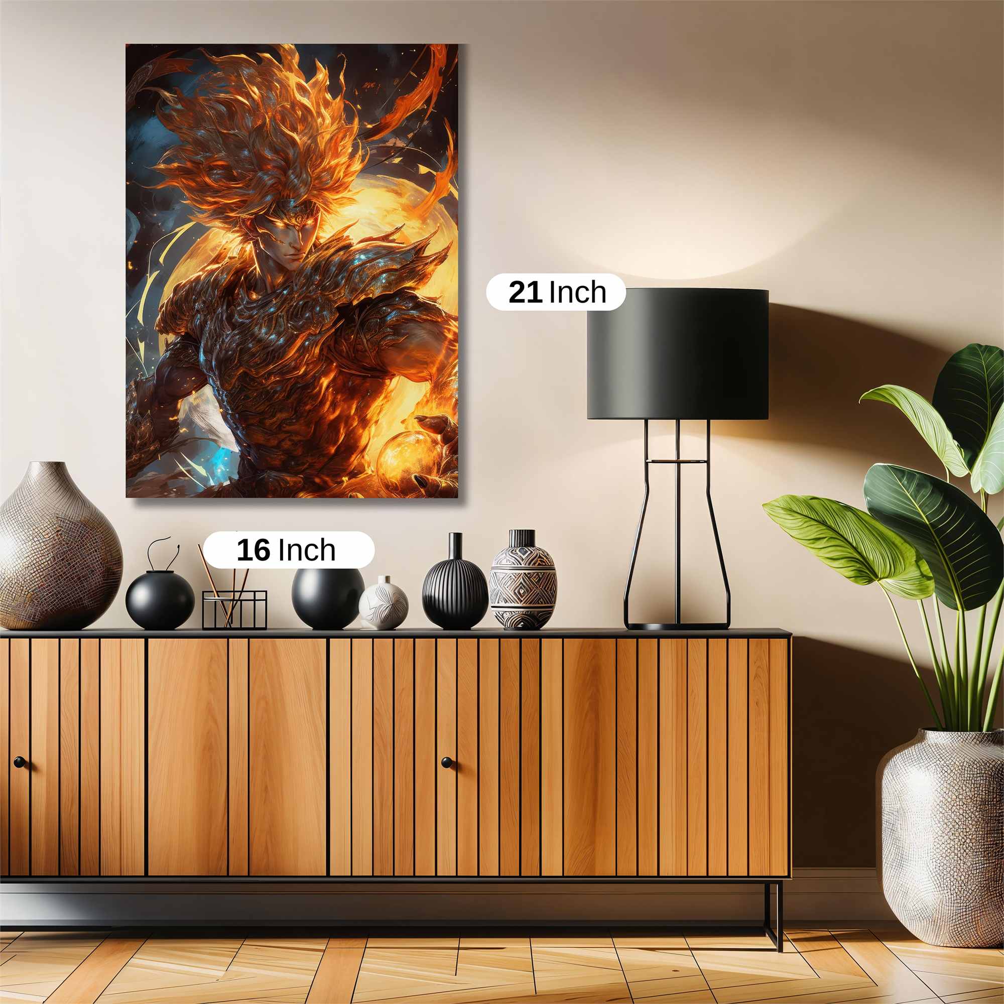 Inferno Majesty Safe Wall Magnetic / M