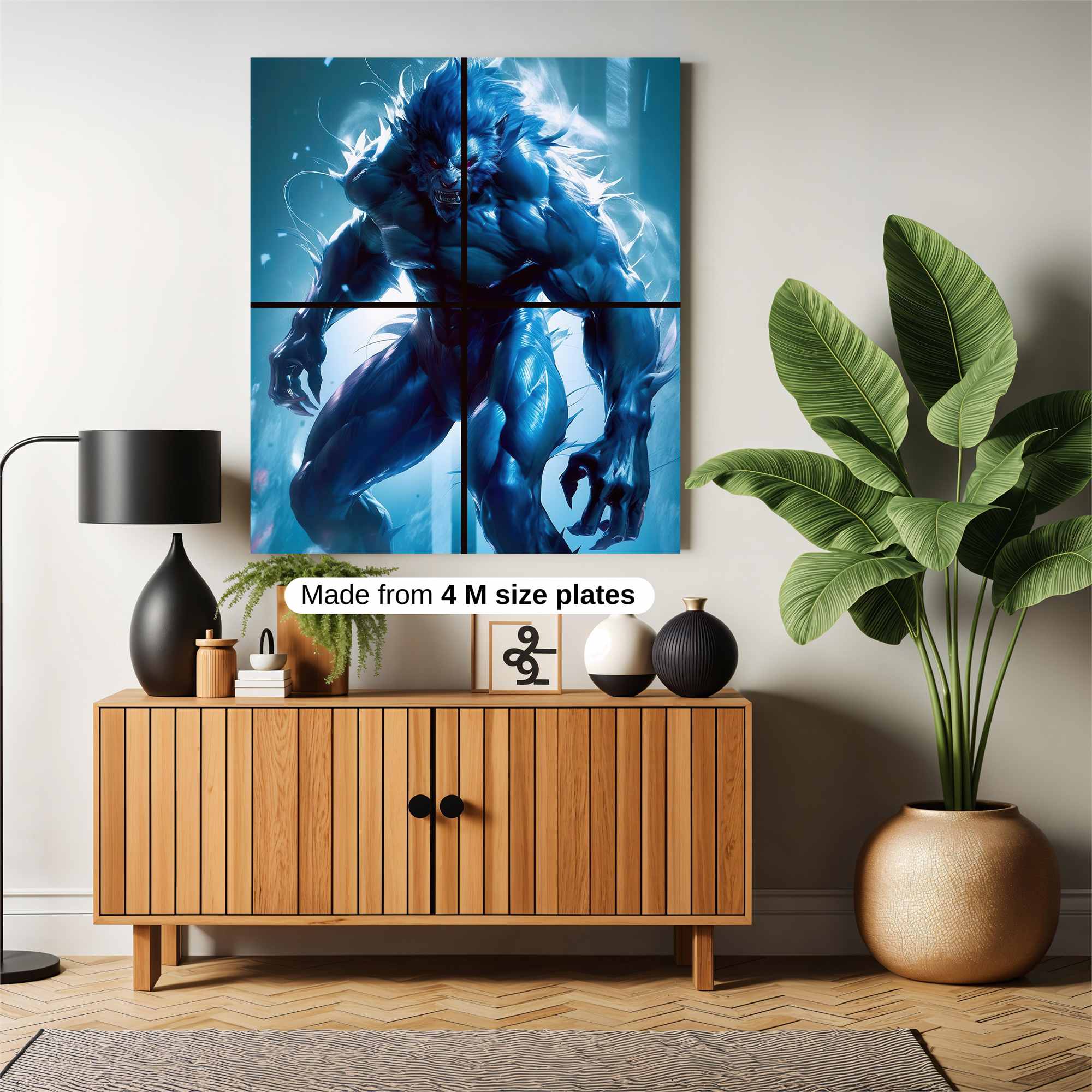 Fierce Beastial Safe Wall Magnetic / M