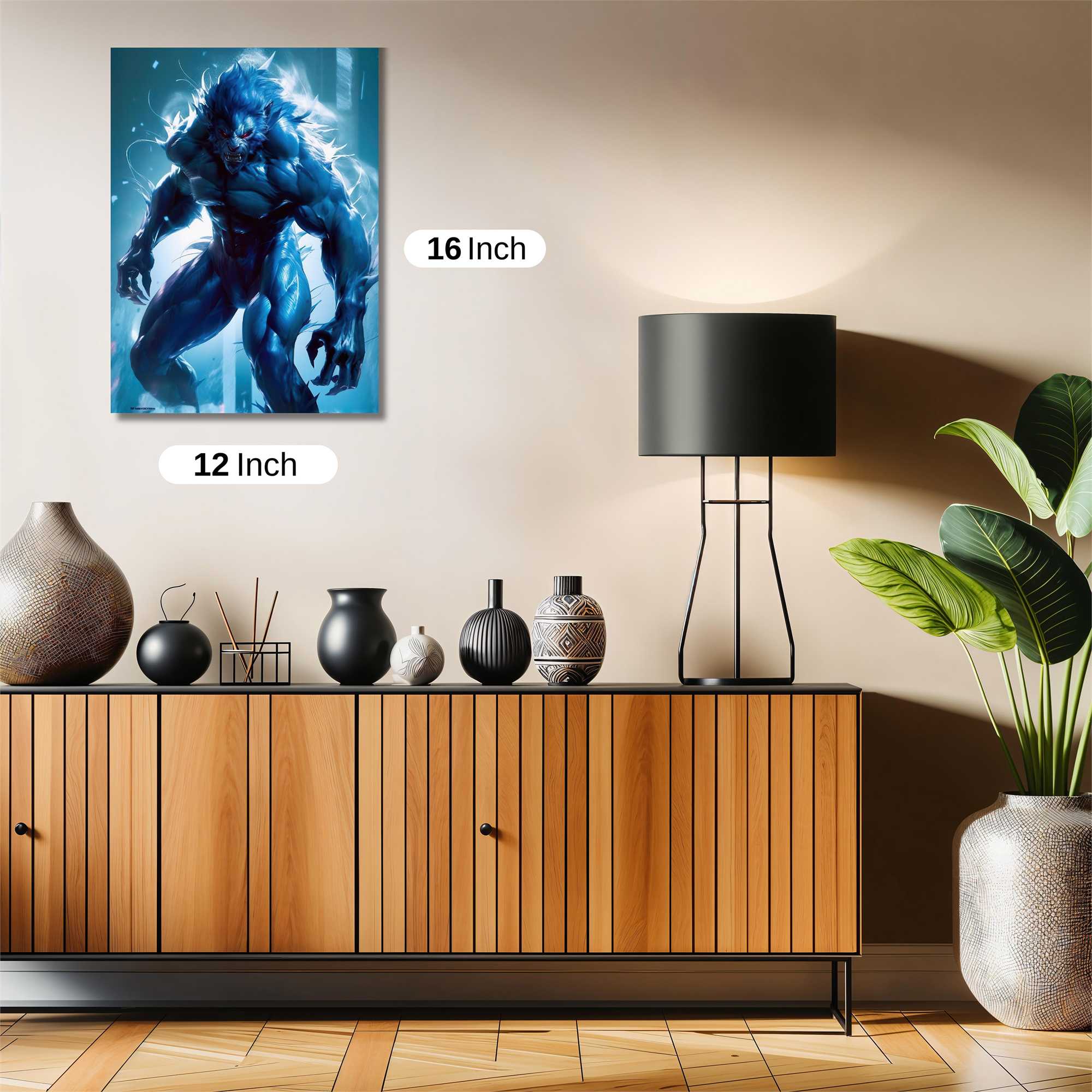 Fierce Beastial Safe Wall Magnetic / M