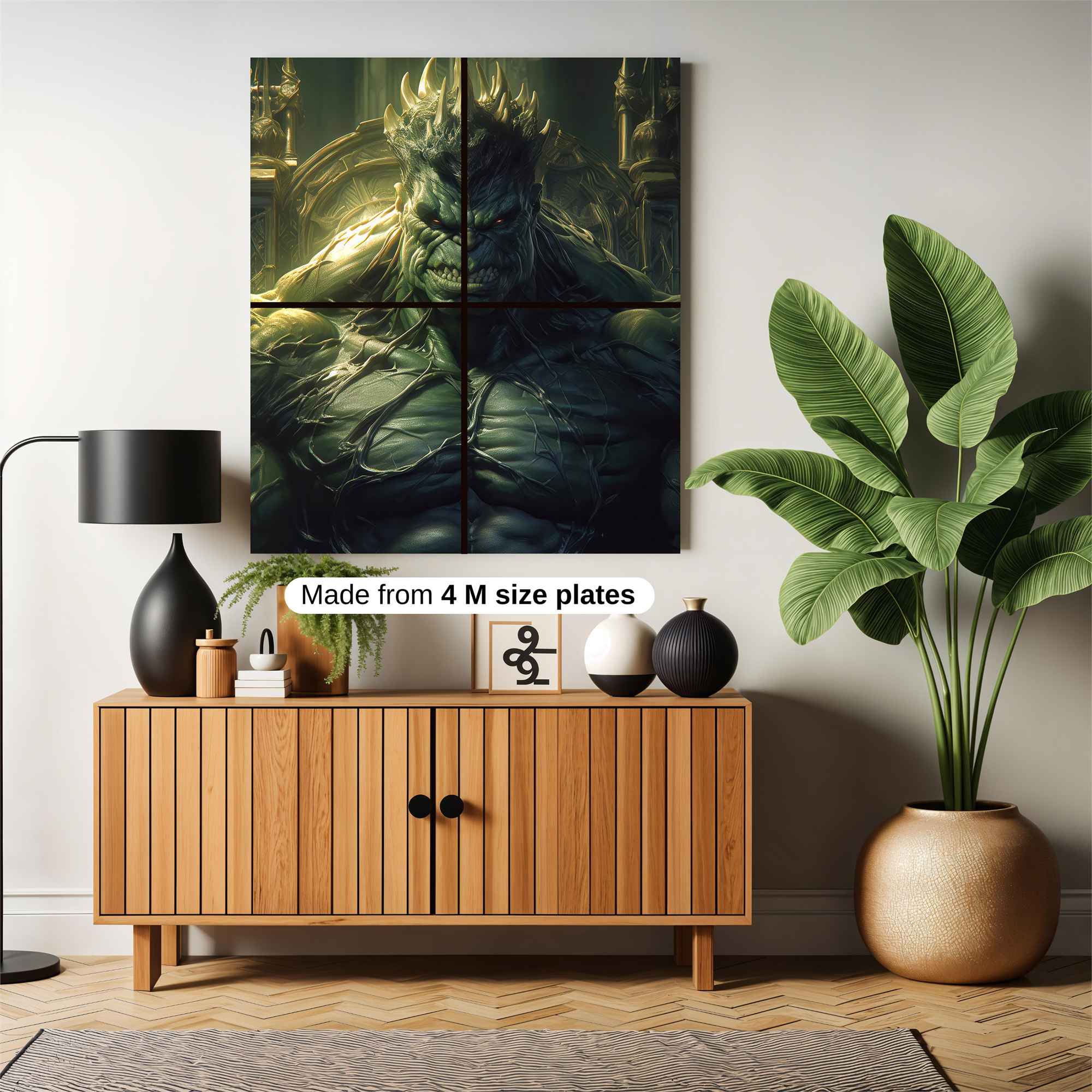 Monstrous Majesty Safe Wall Magnetic / M