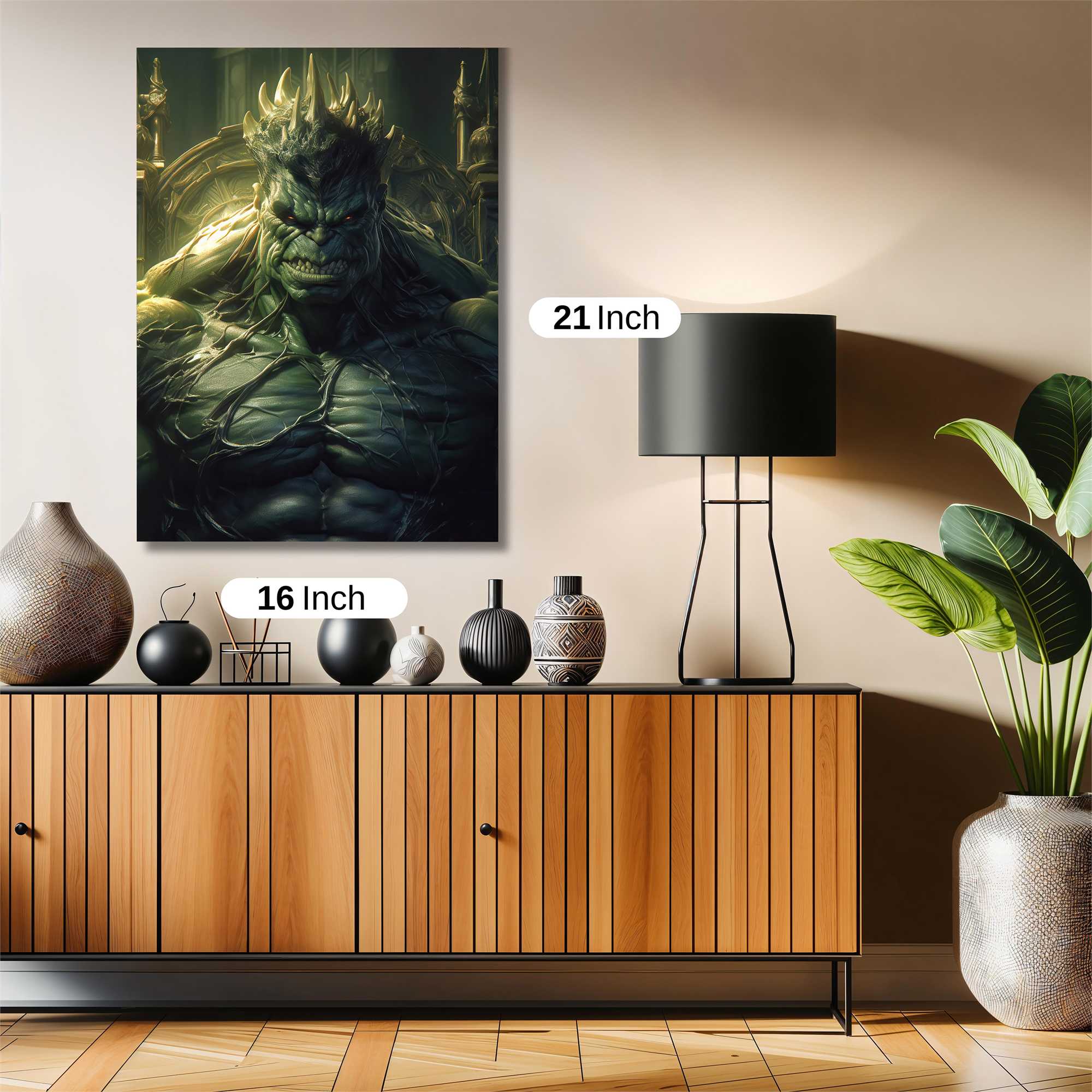 Monstrous Majesty Safe Wall Magnetic / M