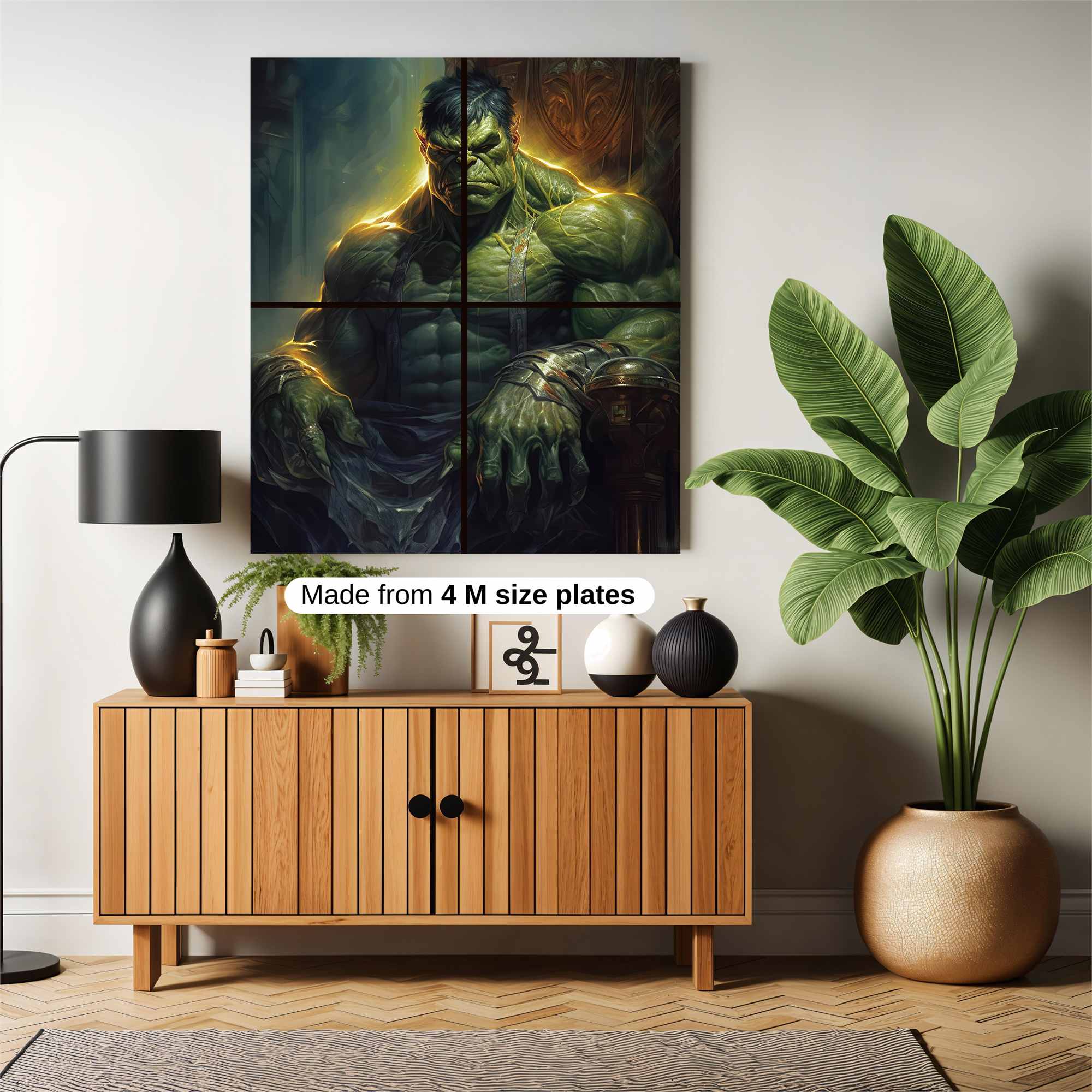 Hulk Majesty Safe Wall Magnetic / M