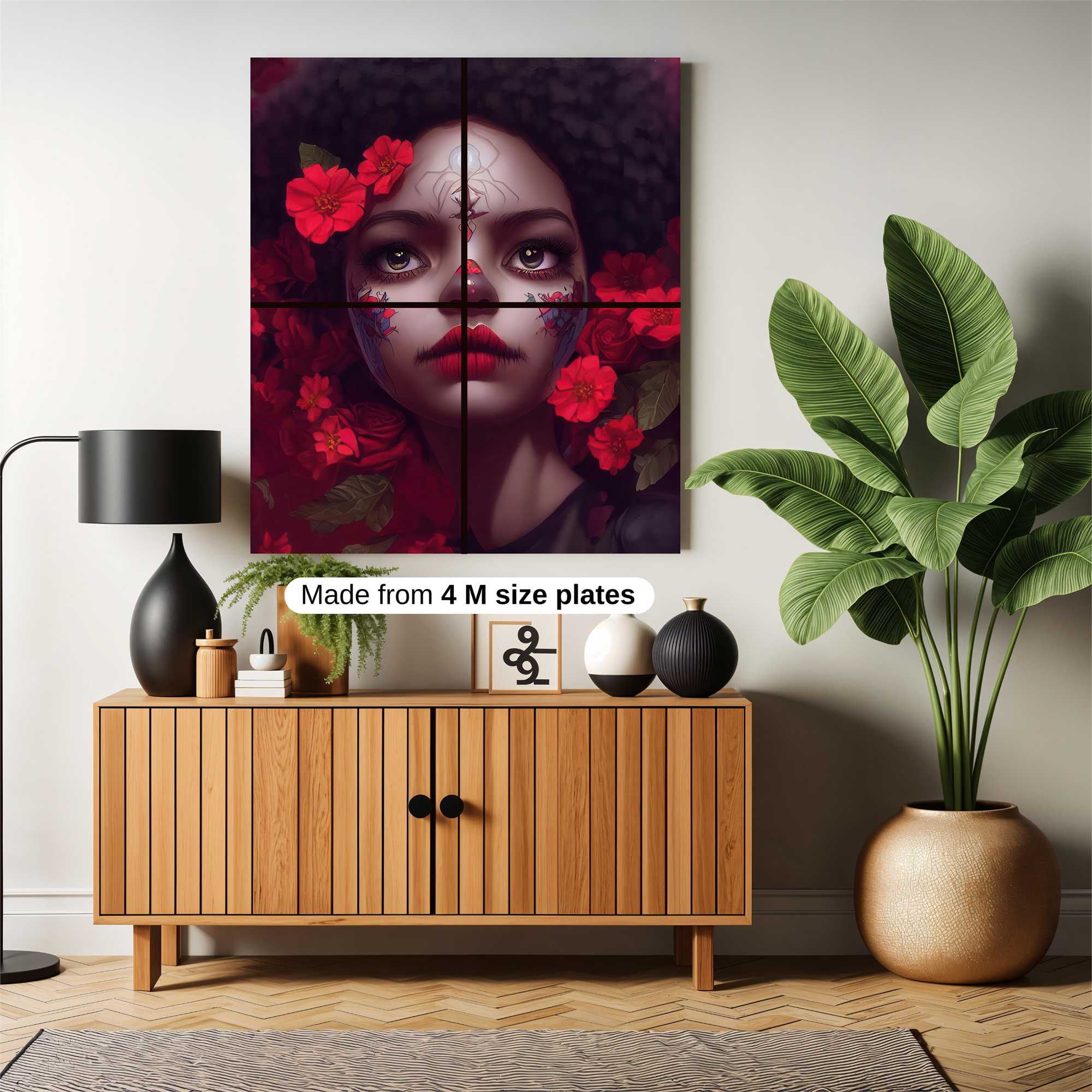 Enigmatic Bloom Safe Wall Magnetic / M