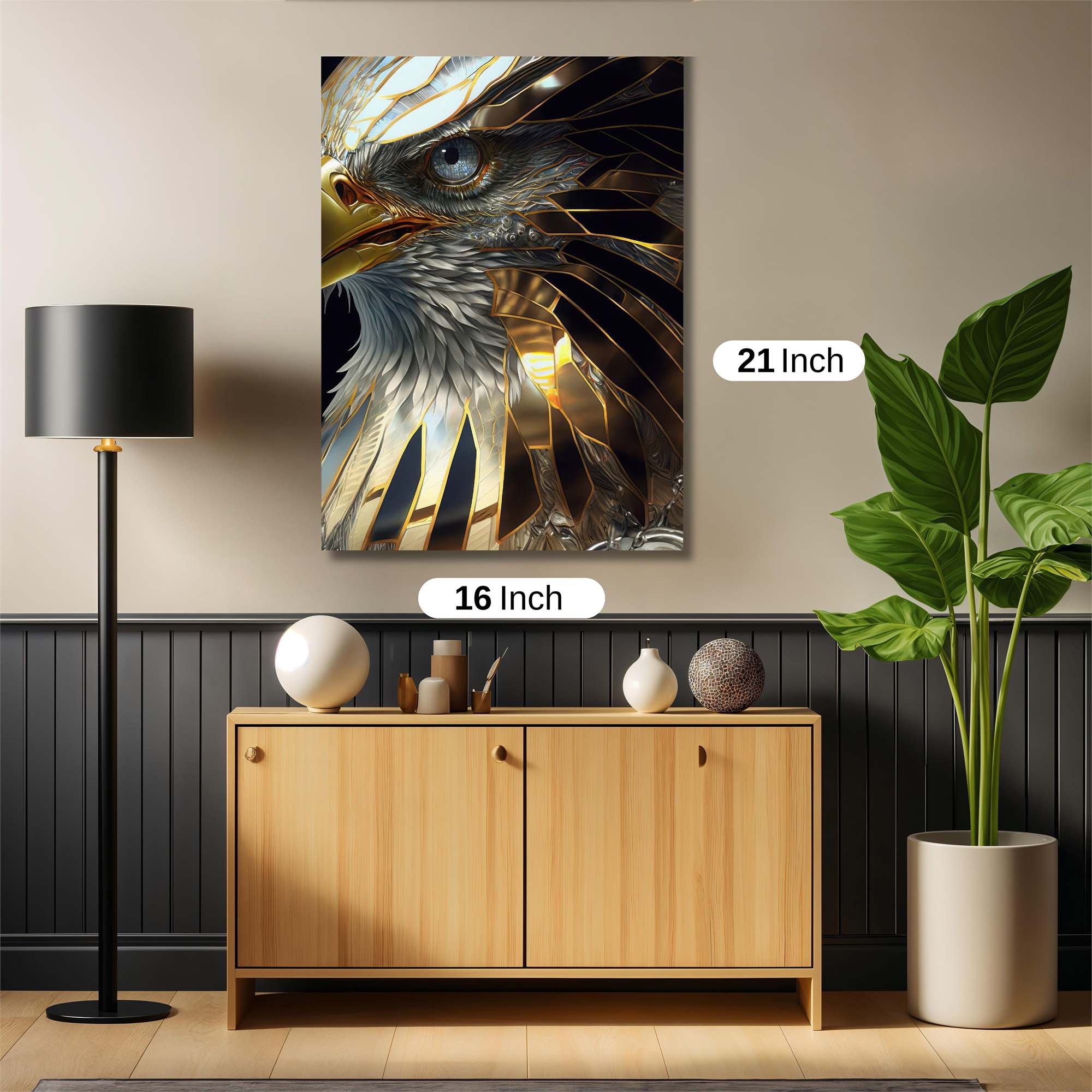 Gilded Majesty Safe Wall Magnetic / M