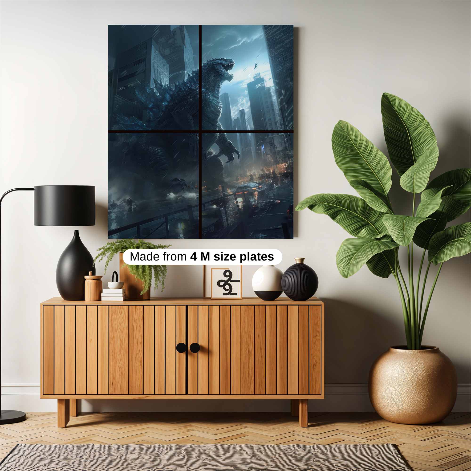 Godzilla Chaos Safe Wall Magnetic / M