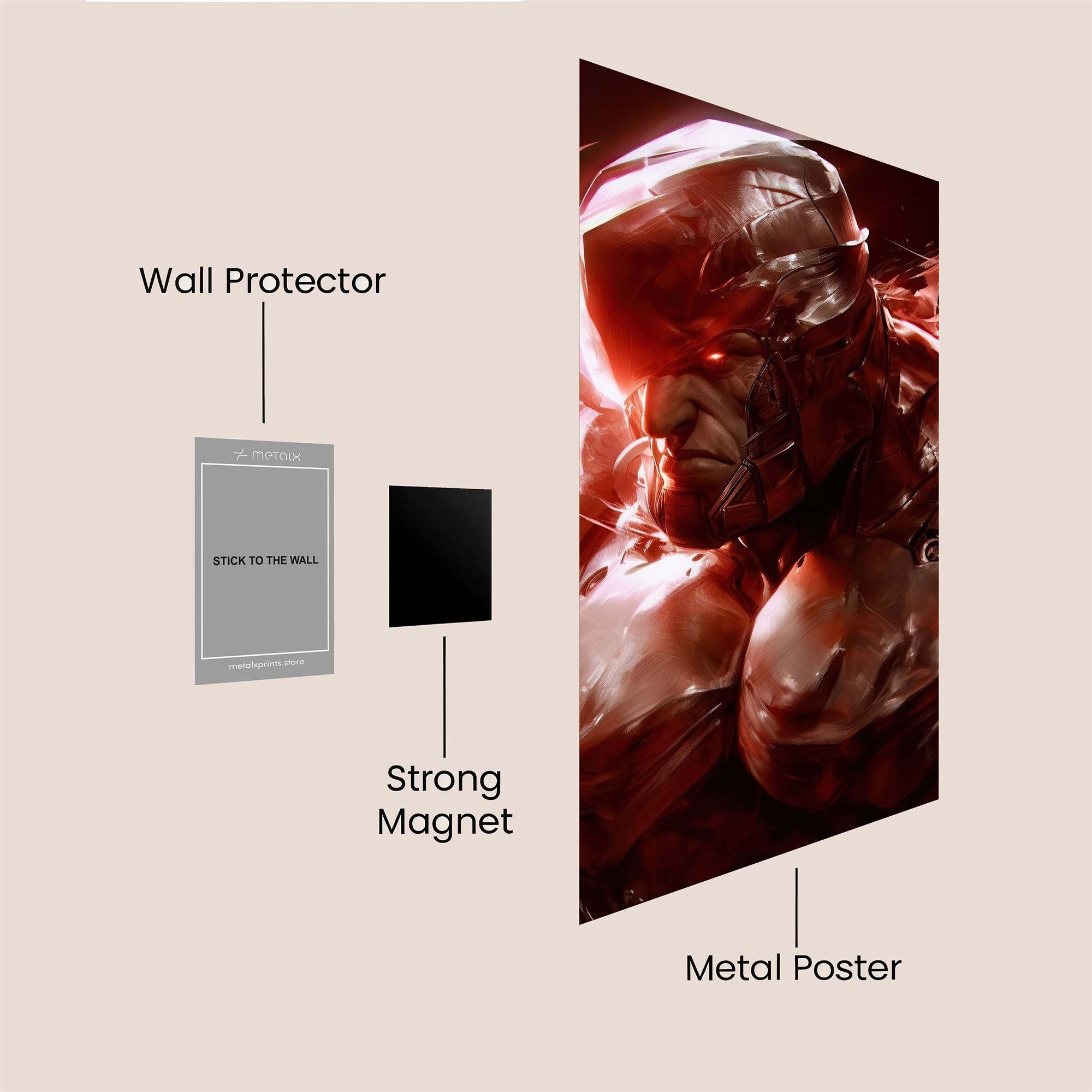 Colossus Fury Safe Wall Magnetic / M