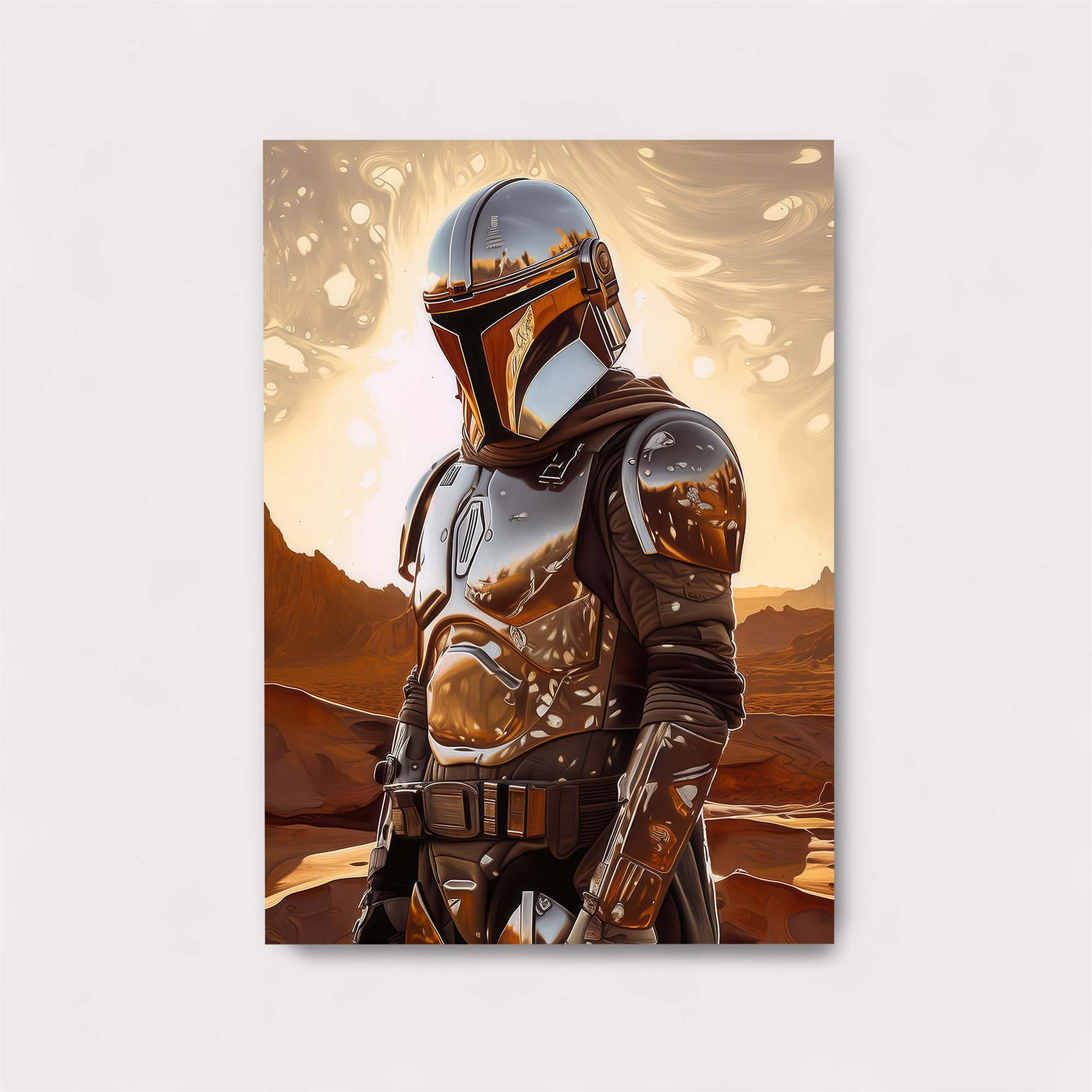 Mandalorian Mystique Safe Wall Magnetic / M