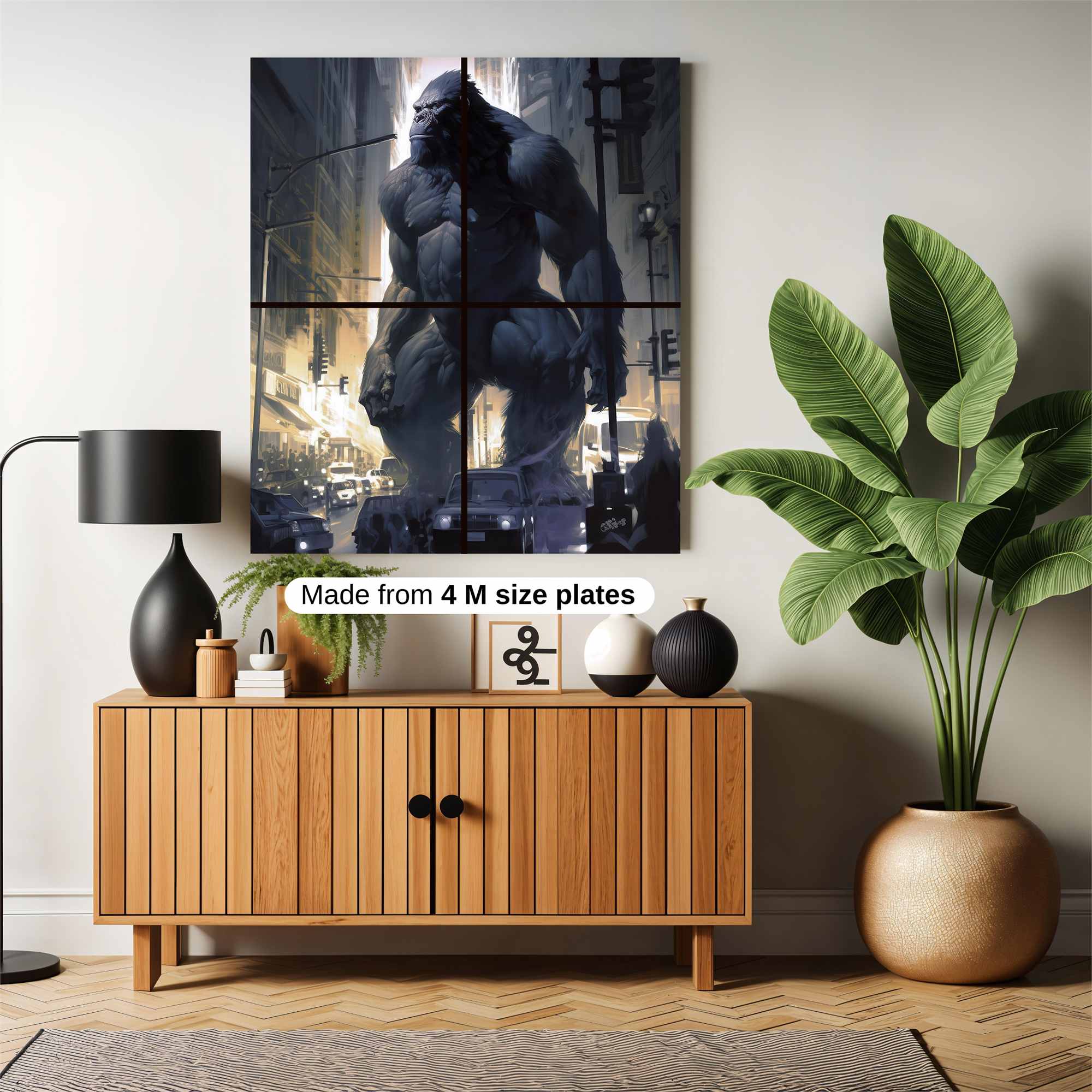 Kong Ascendant Safe Wall Magnetic / M