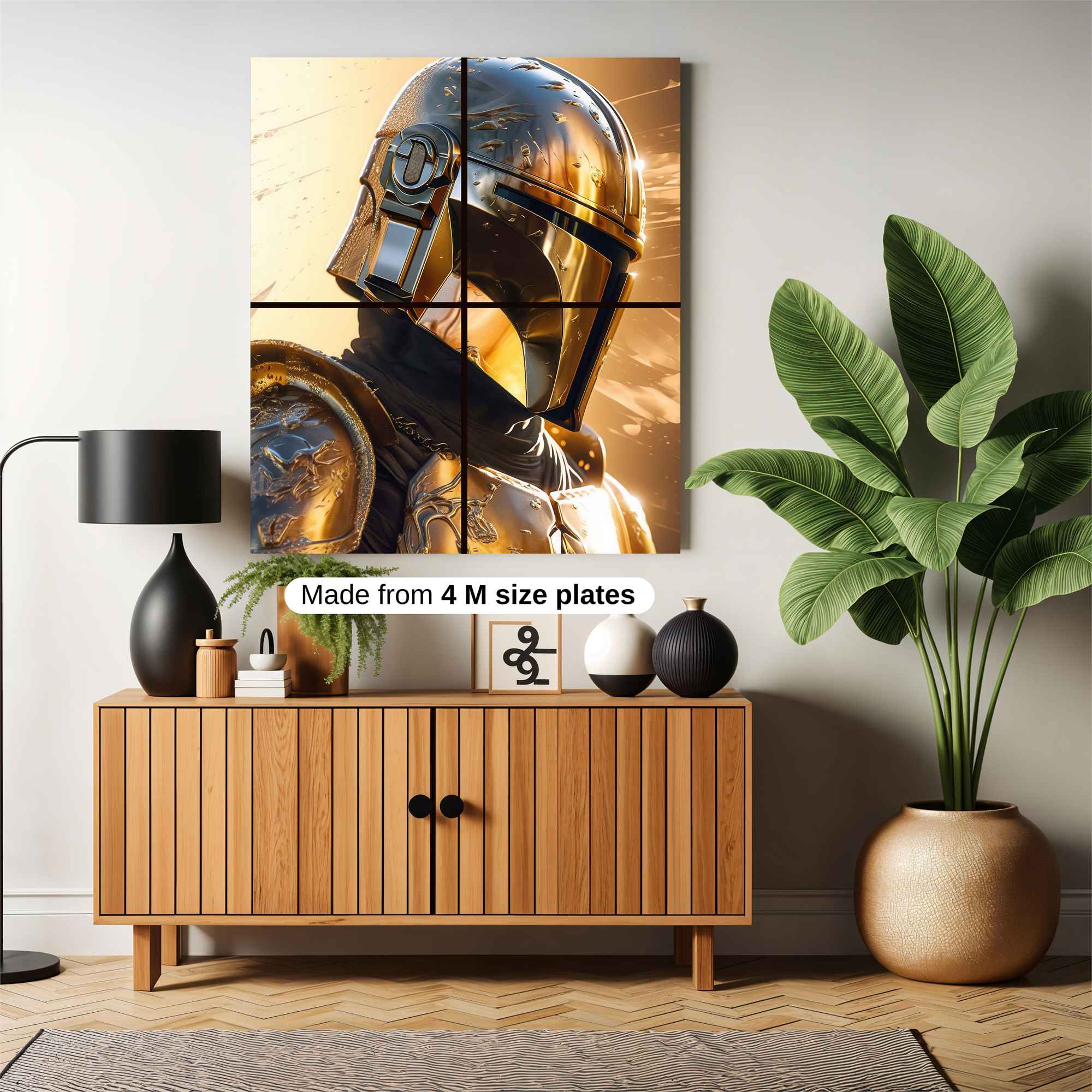Mandalorian Radiance Safe Wall Magnetic / M