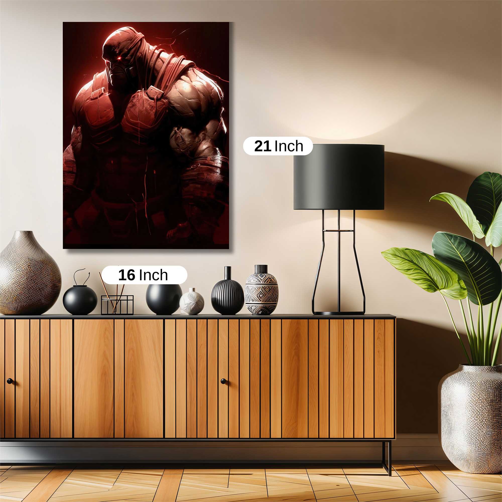 Darkseid Fury Safe Wall Magnetic / M