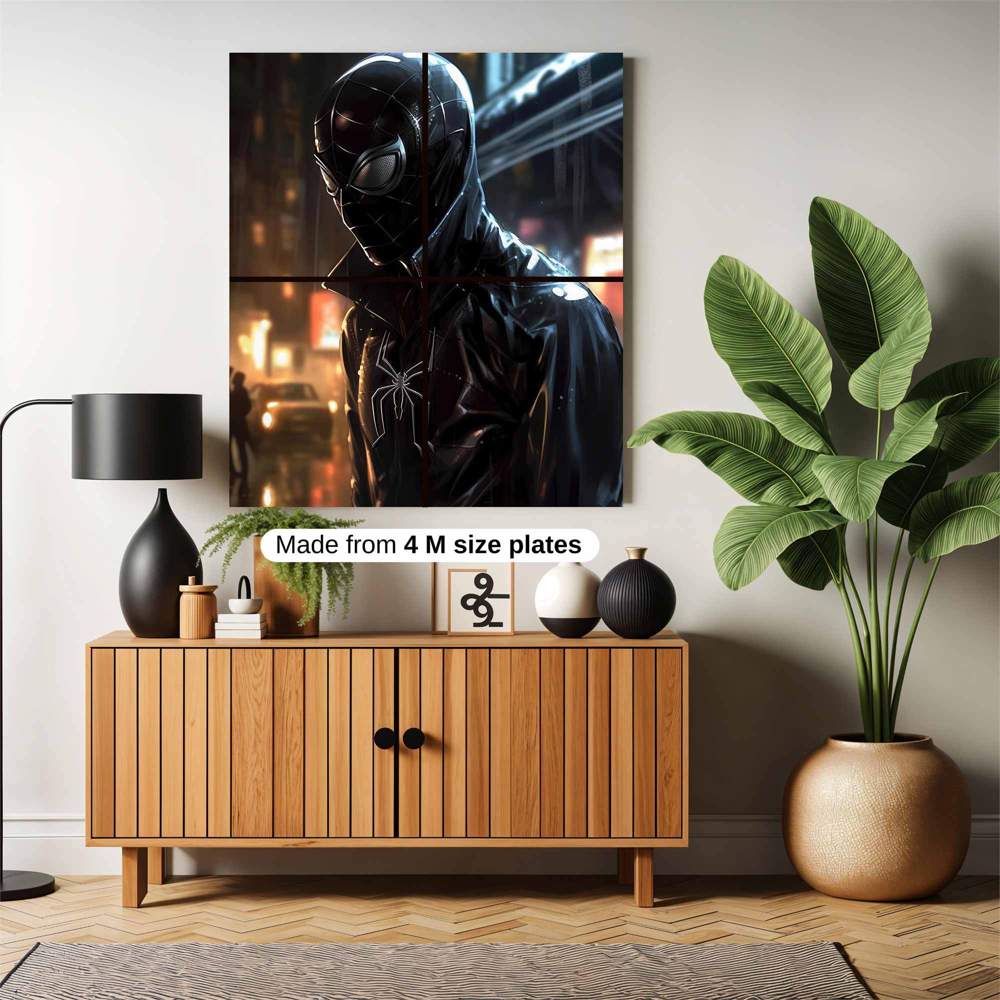 Spider-Man Nocturne Safe Wall Magnetic / M