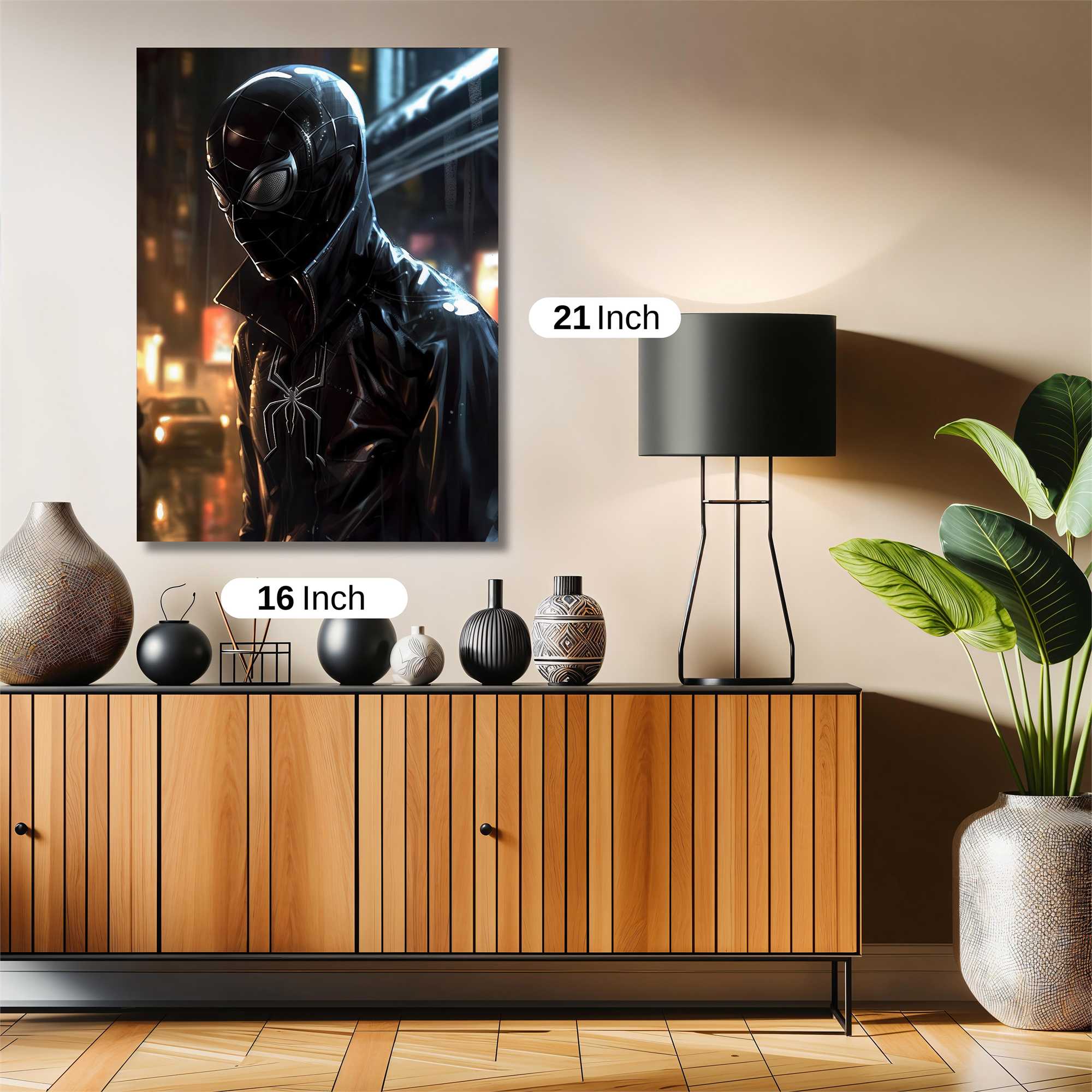 Spider-Man Nocturne Safe Wall Magnetic / M
