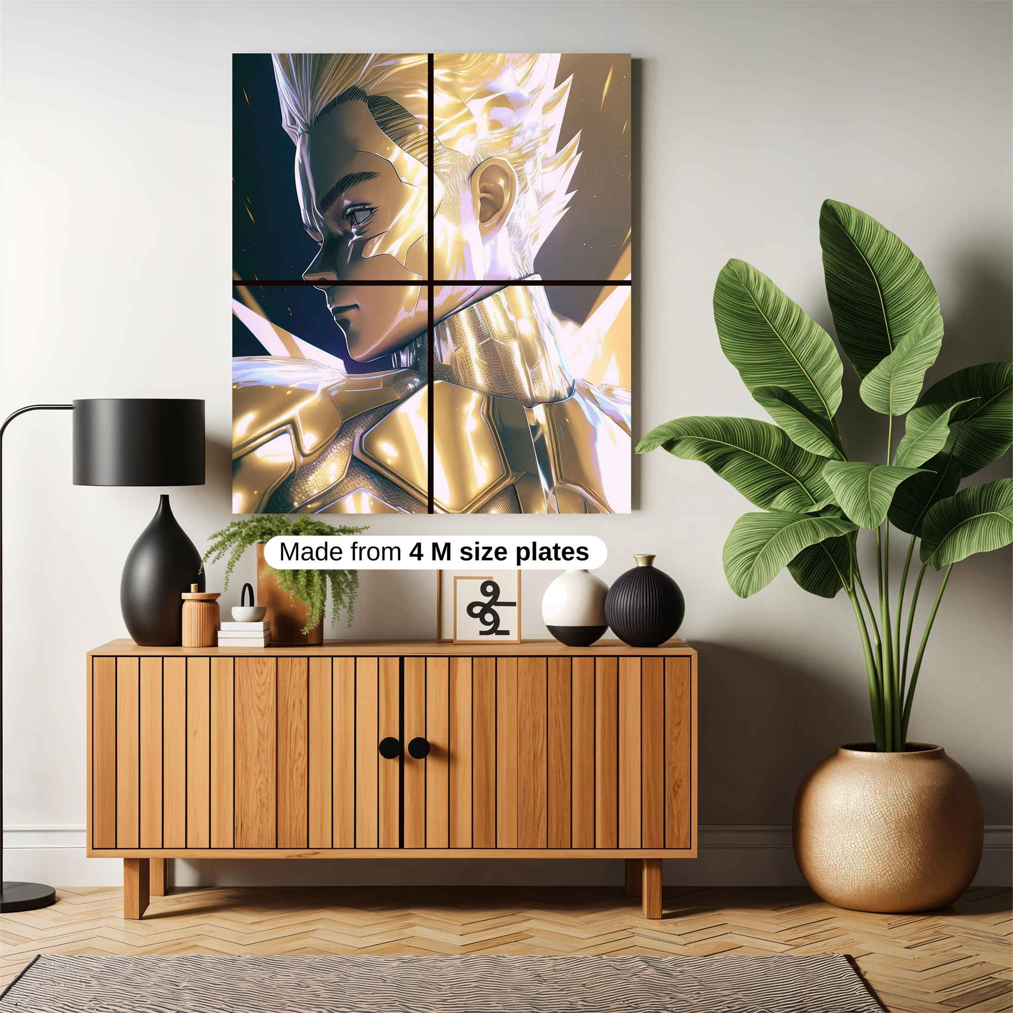 Golden Resolve Safe Wall Magnetic / M