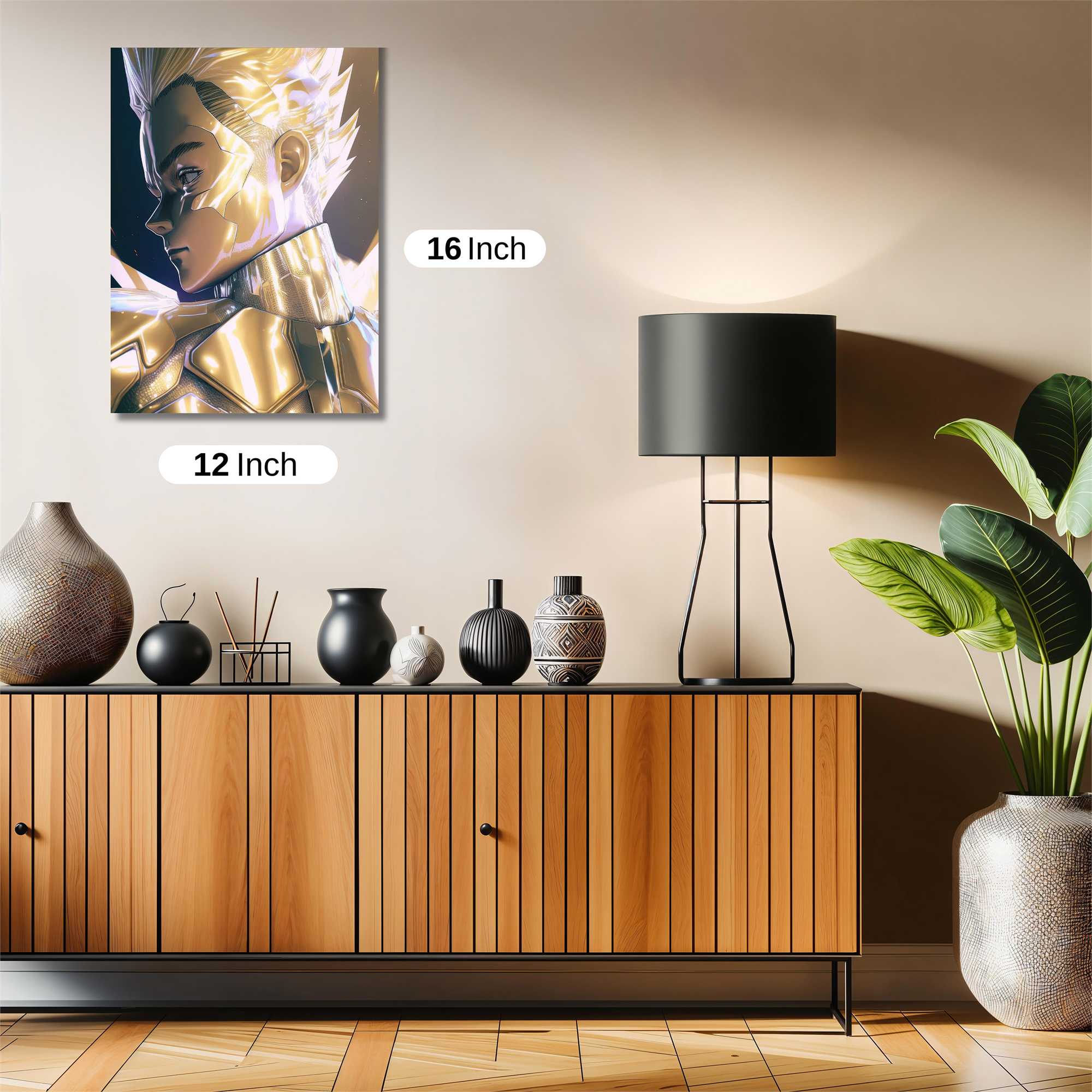 Golden Resolve Safe Wall Magnetic / M