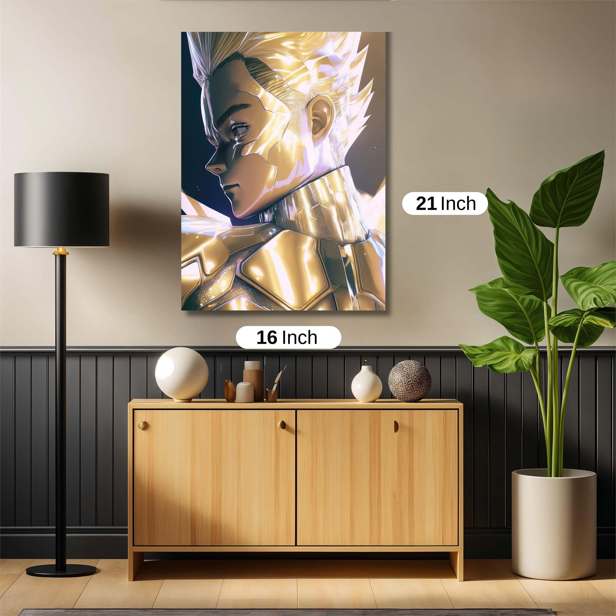 Golden Resolve Safe Wall Magnetic / M