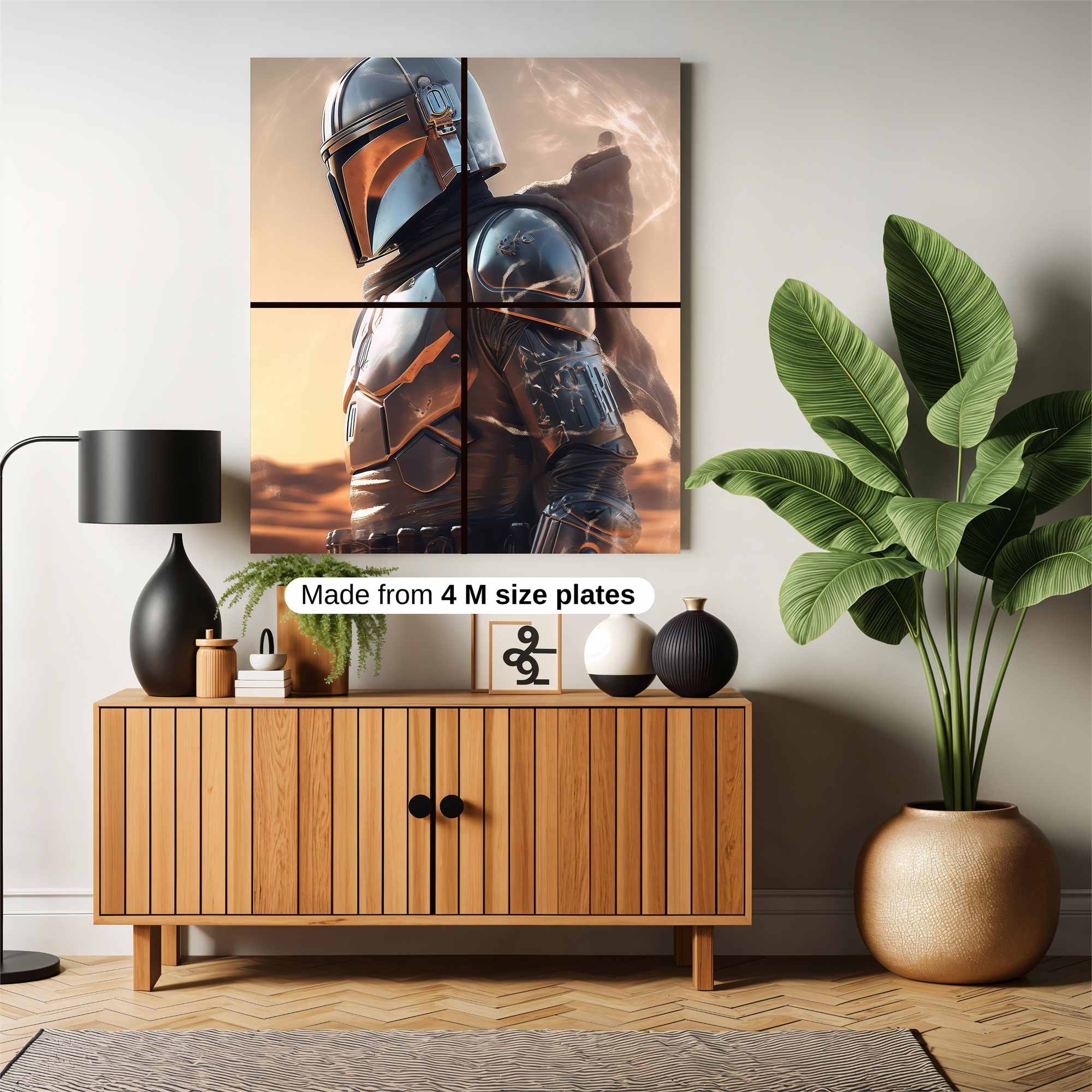 Mandalorian Reverie Safe Wall Magnetic / M