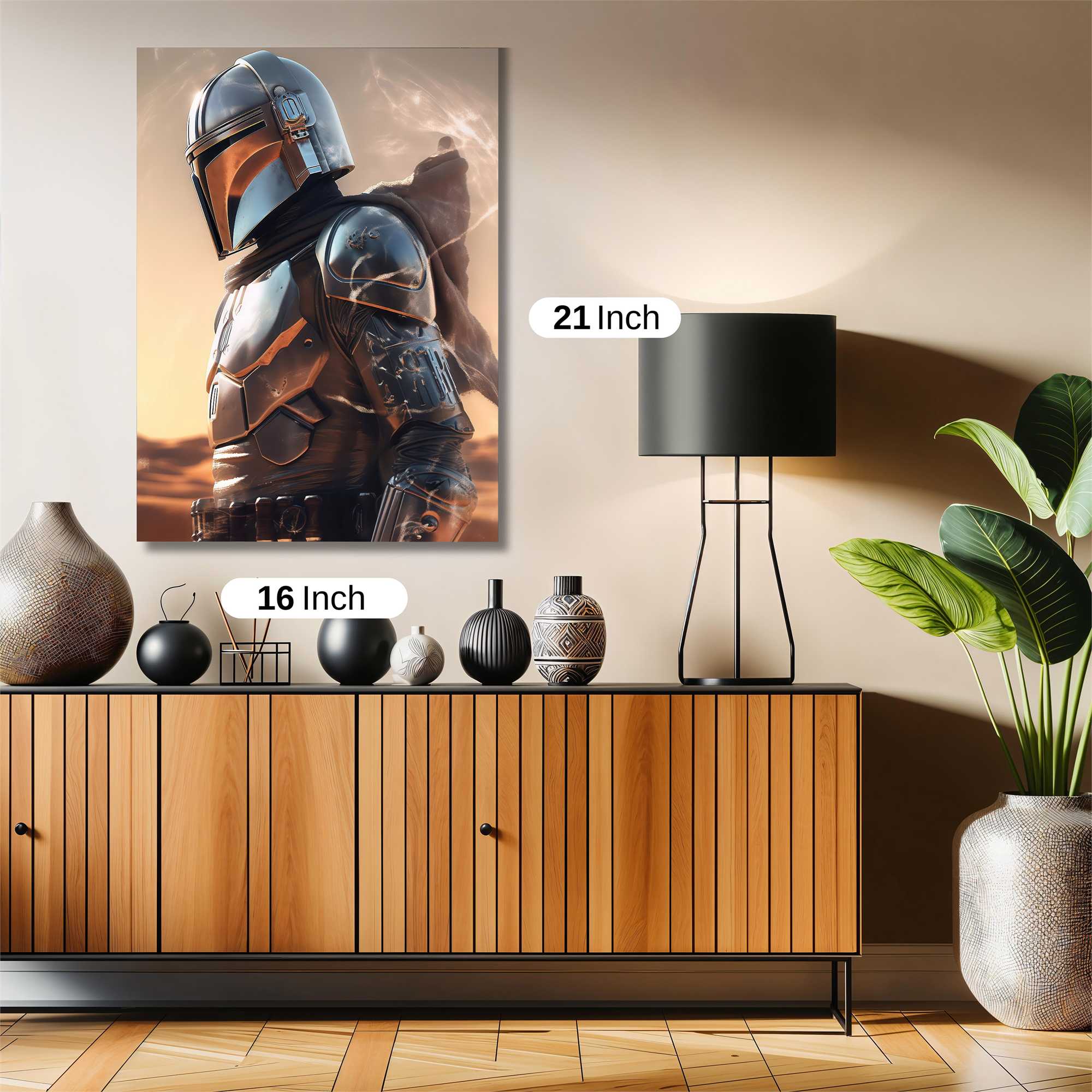 Mandalorian Reverie Safe Wall Magnetic / M