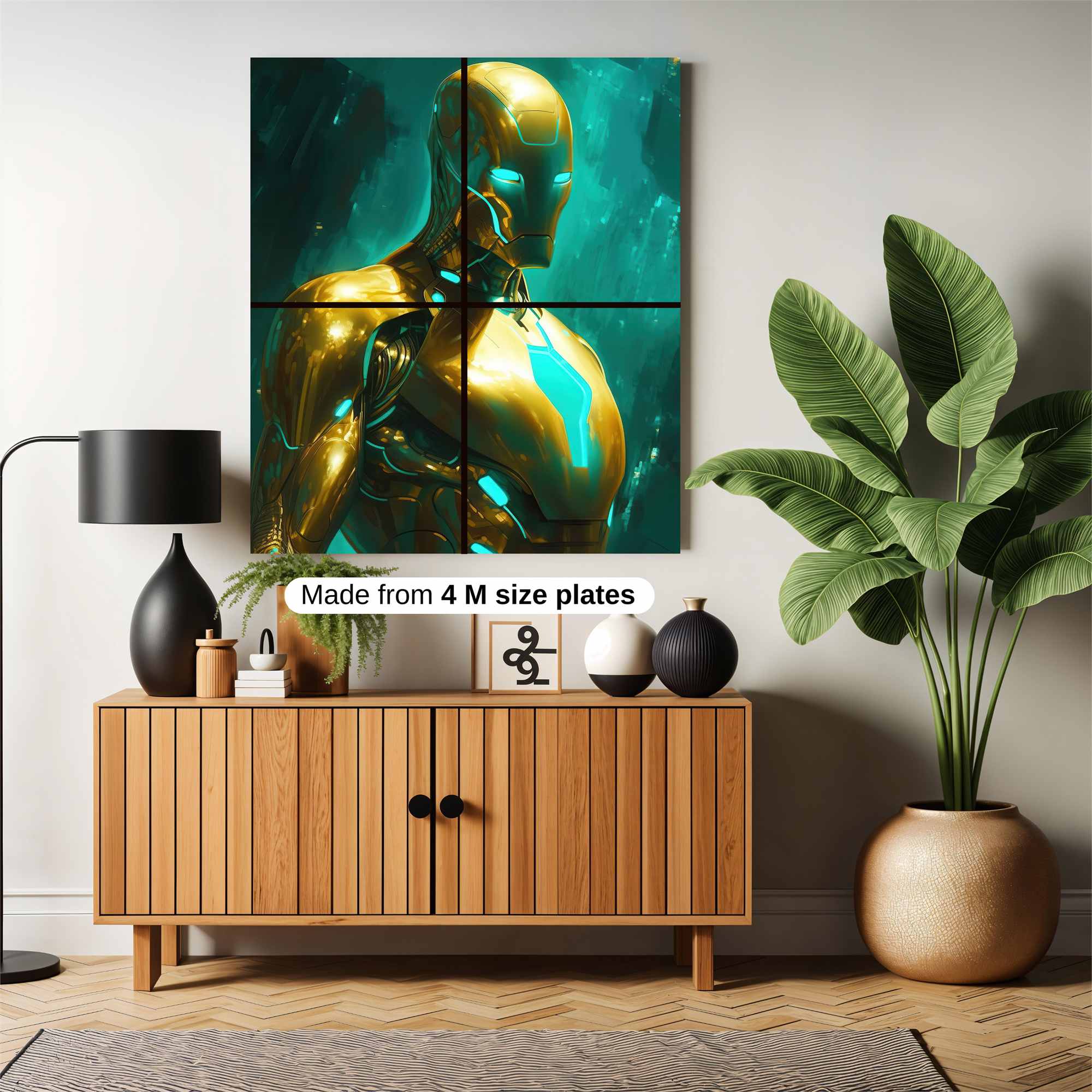 Golden Sentinel Safe Wall Magnetic / M