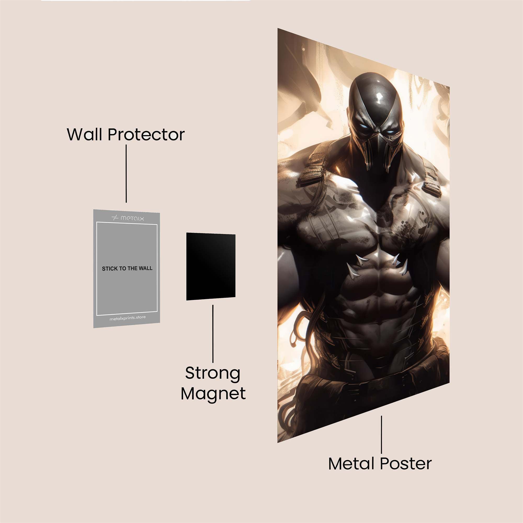Bane Power Safe Wall Magnetic / M