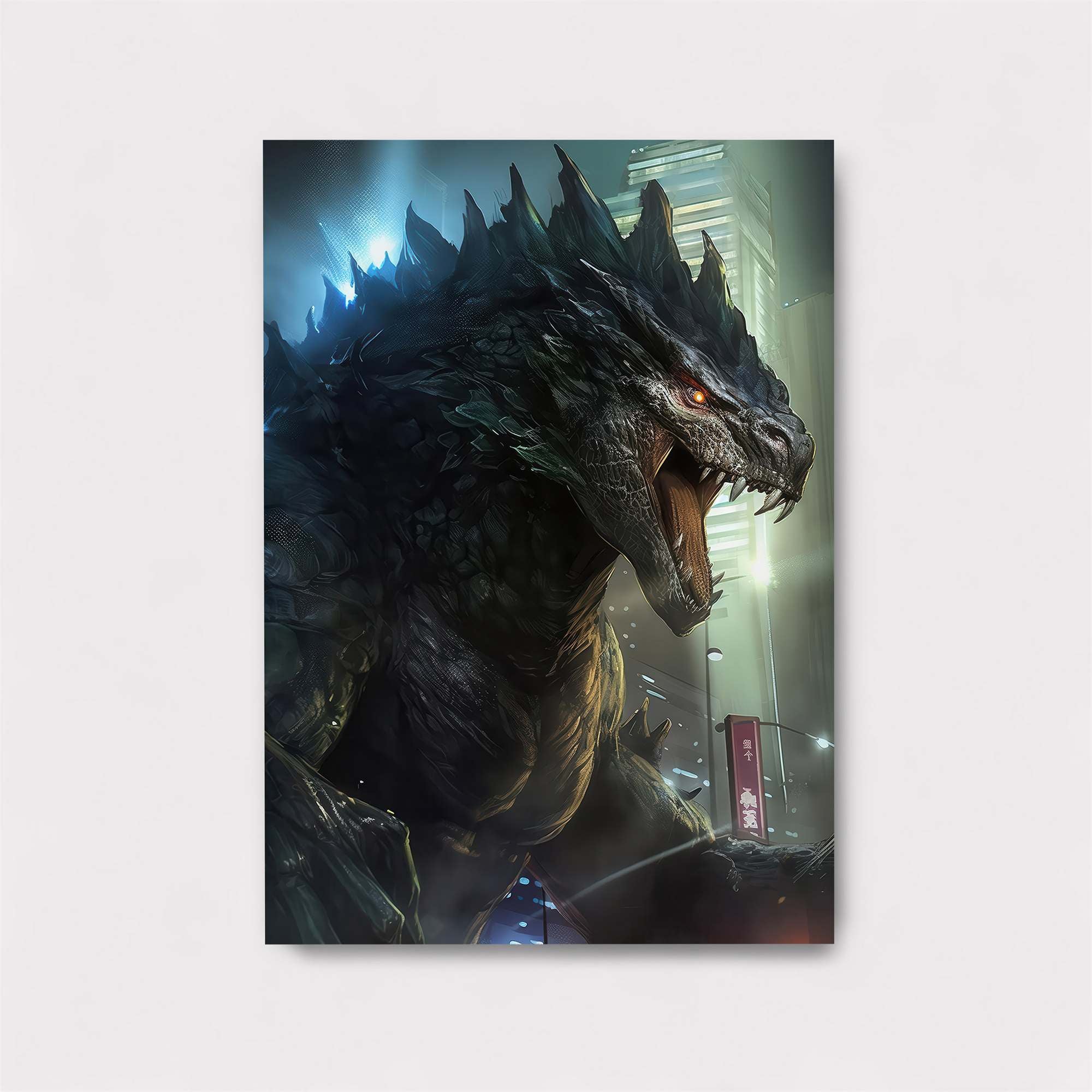 Godzilla Roarstorm Safe Wall Magnetic / M