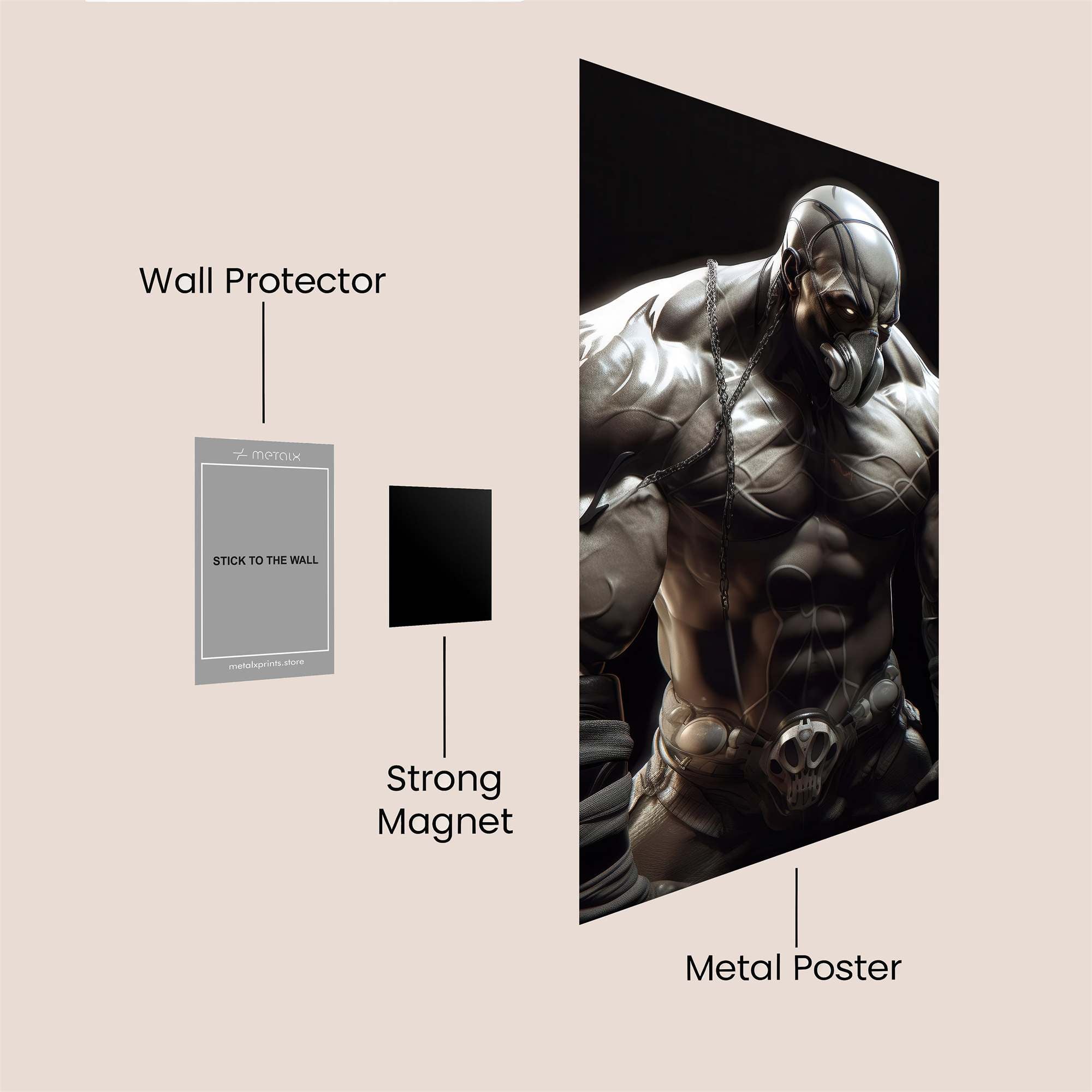 Bane Intensity Safe Wall Magnetic / M