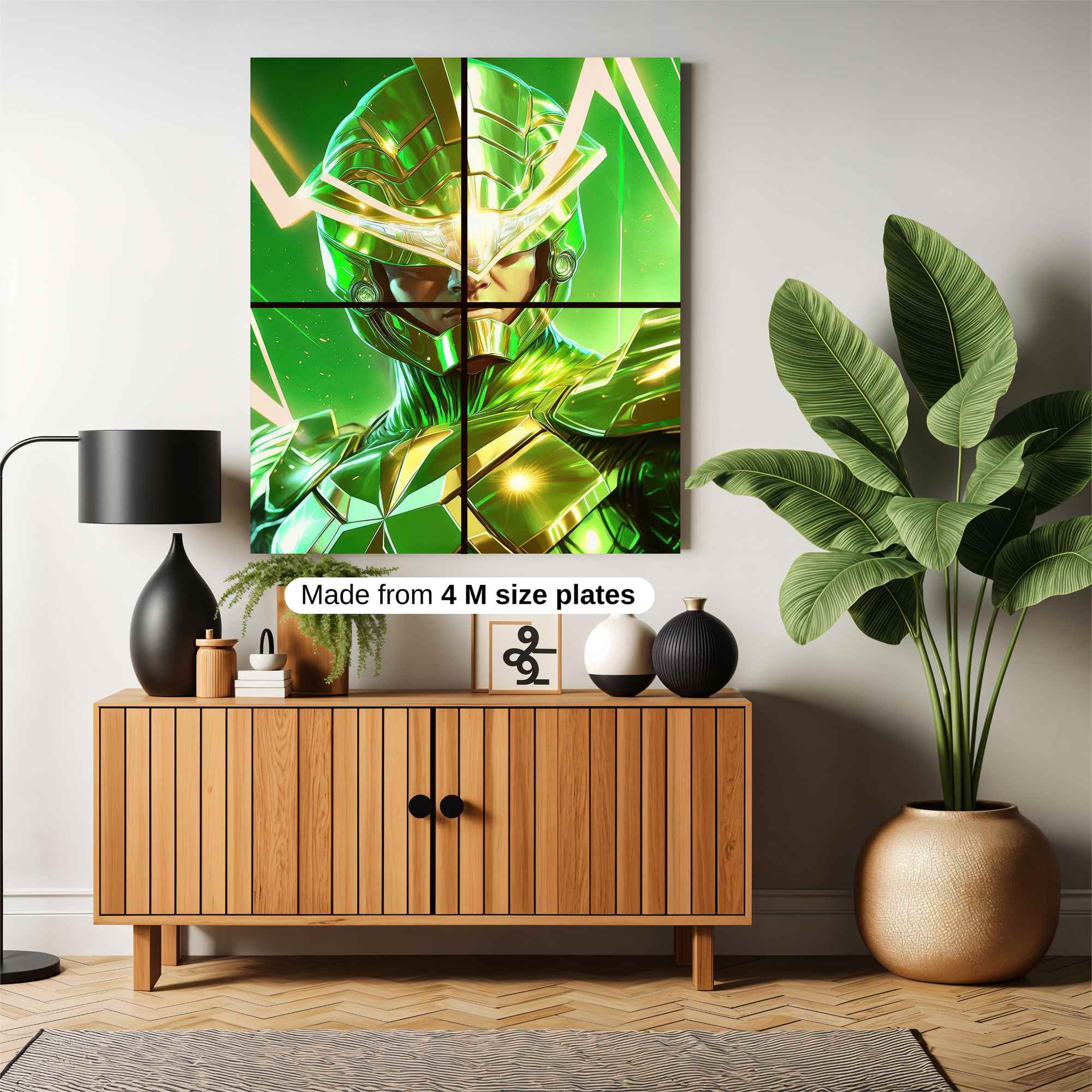 Emerald Warrior Safe Wall Magnetic / M