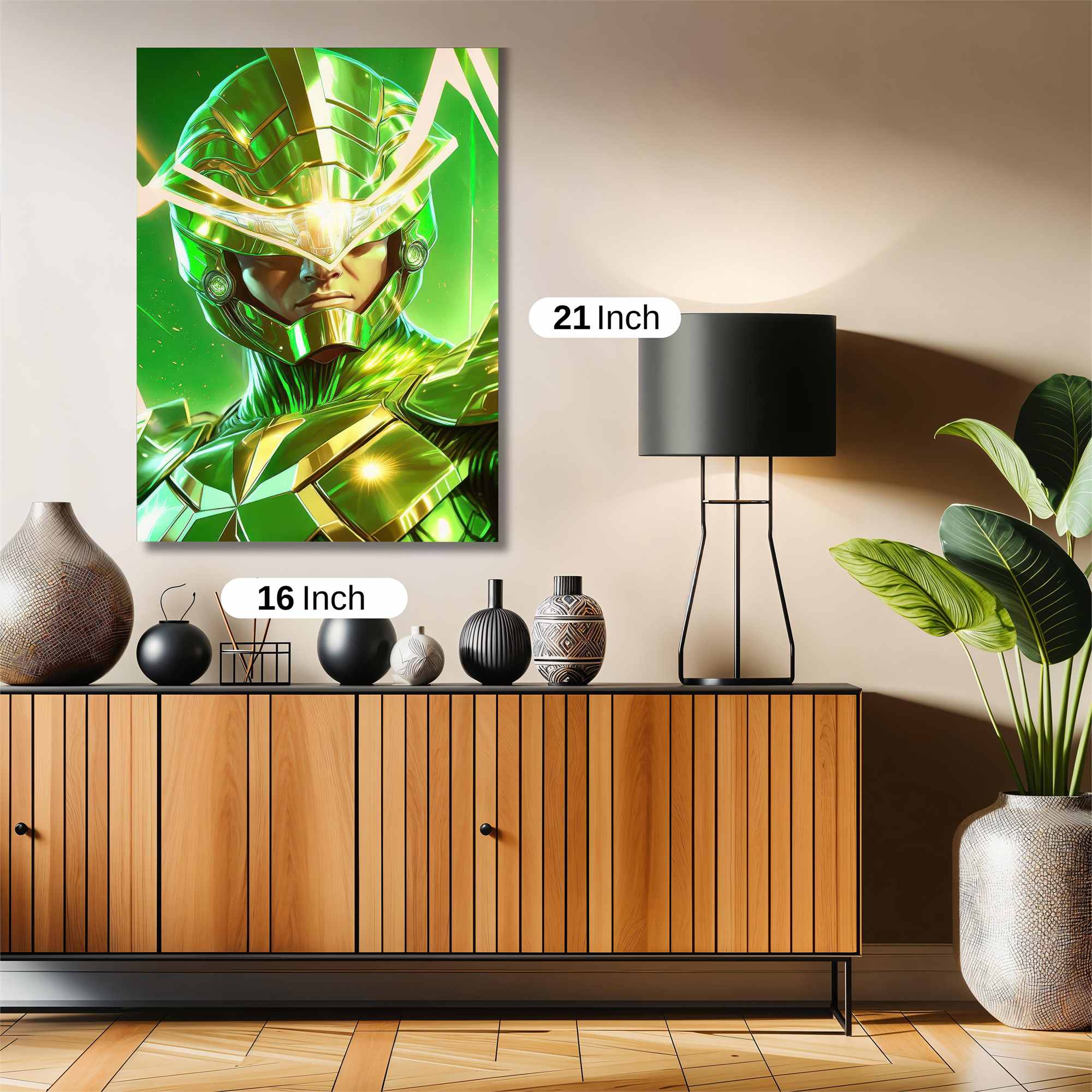 Emerald Warrior Safe Wall Magnetic / M