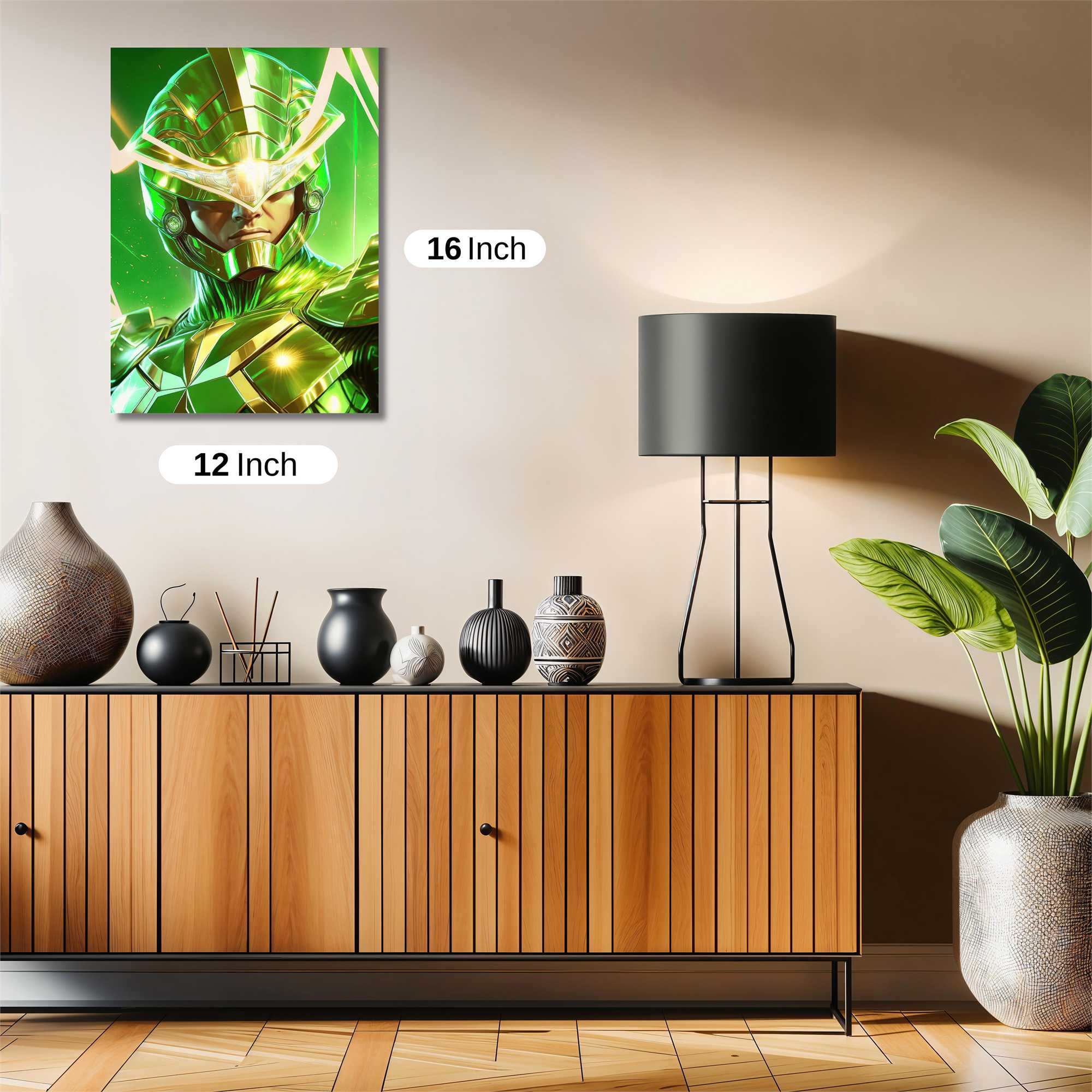 Emerald Warrior Safe Wall Magnetic / M