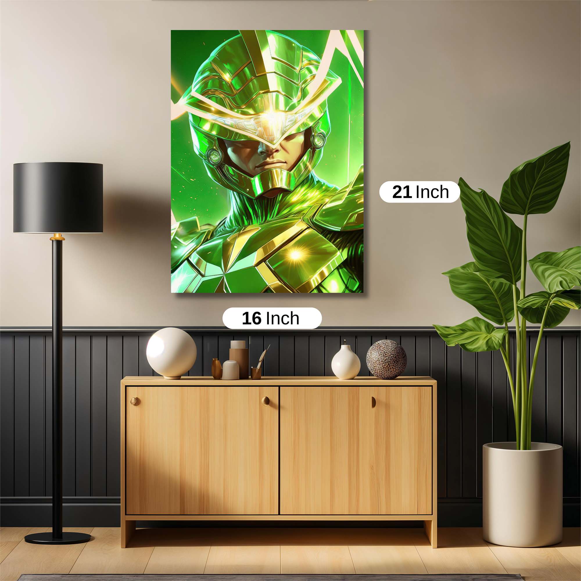 Emerald Warrior Safe Wall Magnetic / M