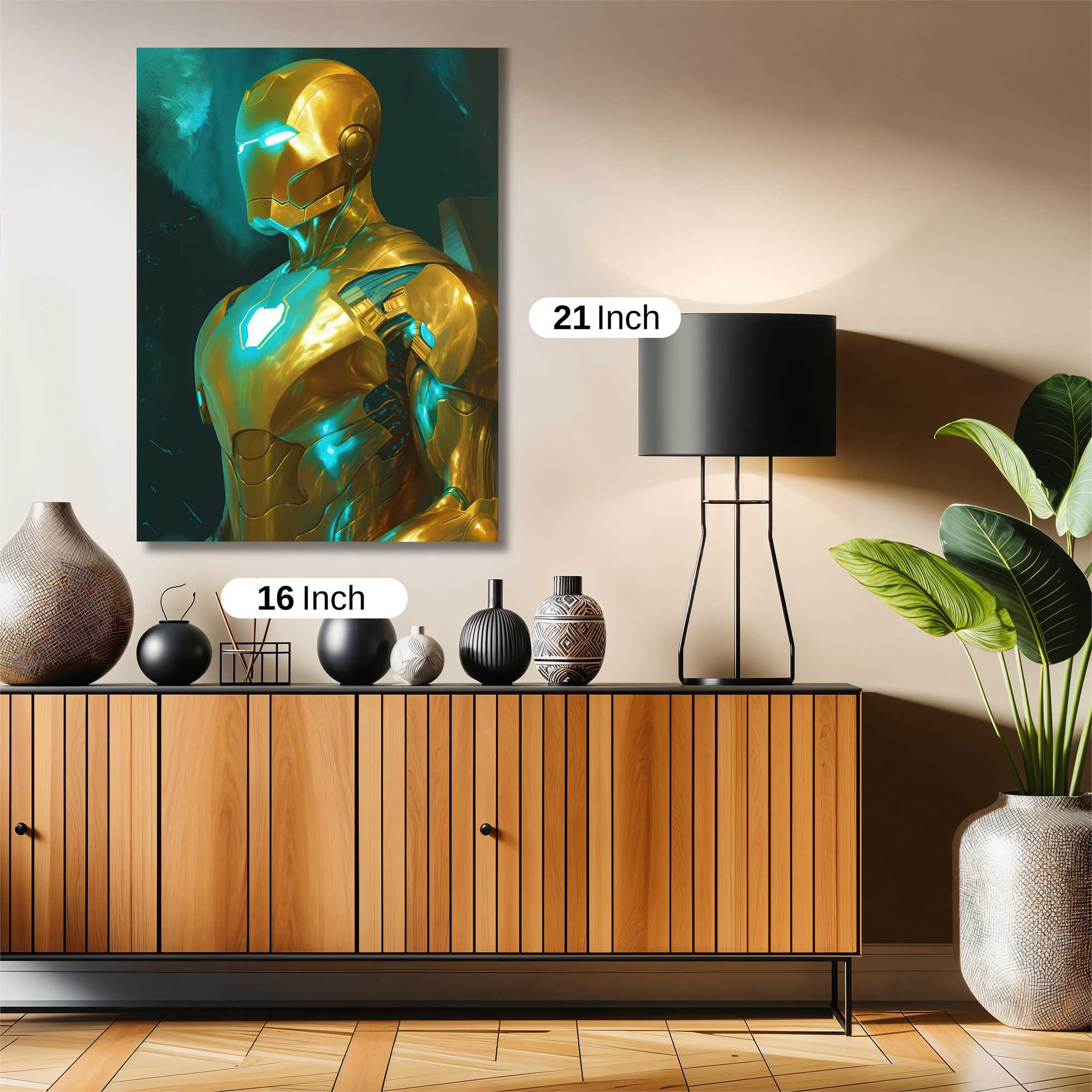 Golden Resolve Safe Wall Magnetic / M