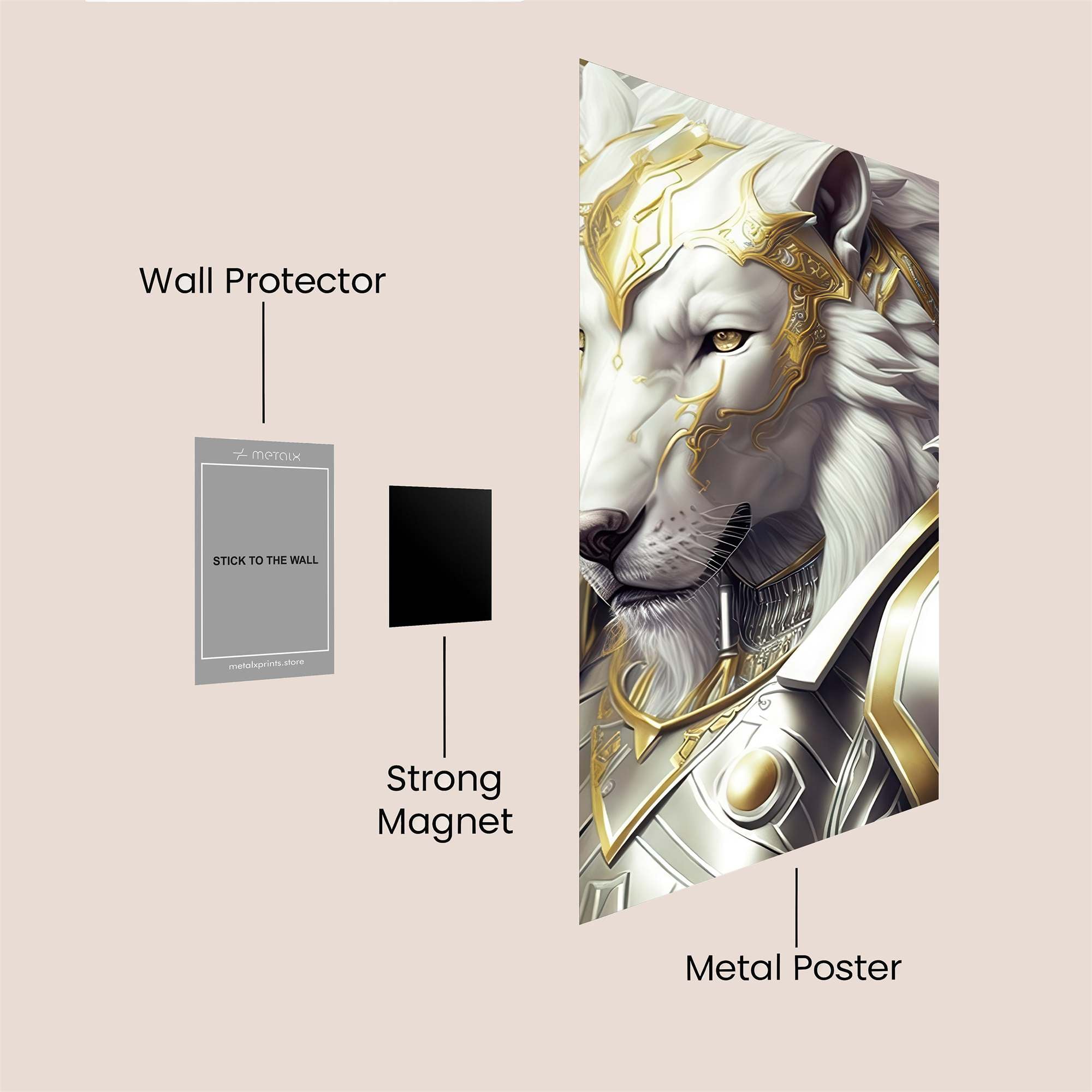 Majestic Valor Safe Wall Magnetic / M