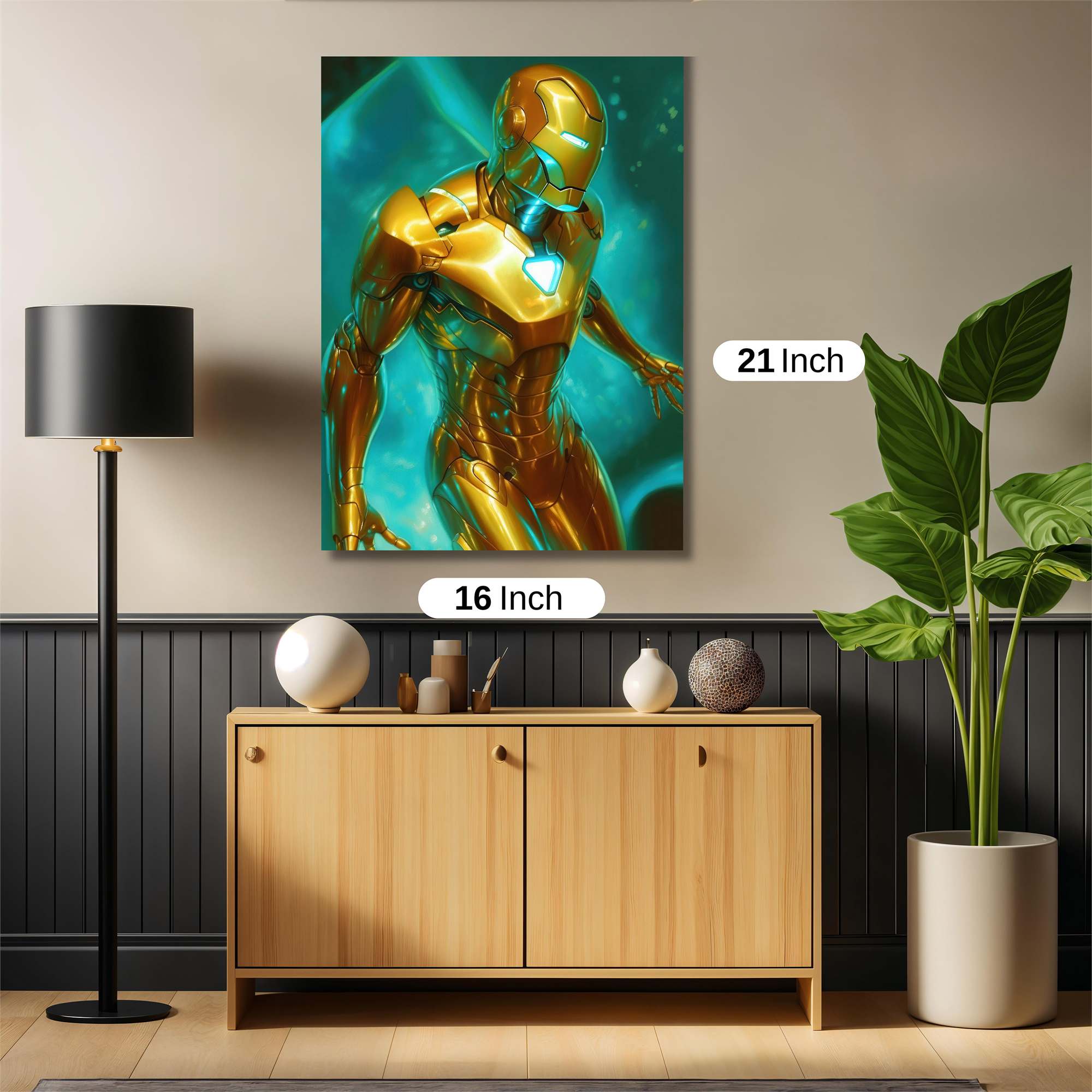 Iron Radiance Safe Wall Magnetic / M