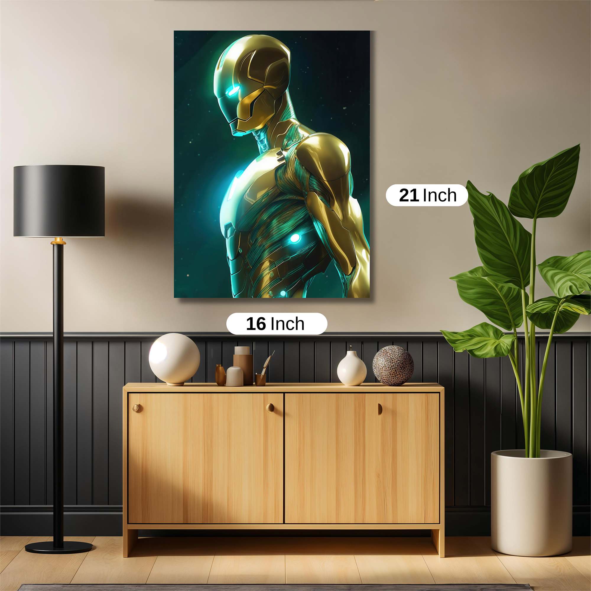 Ironman Radiance Safe Wall Magnetic / M