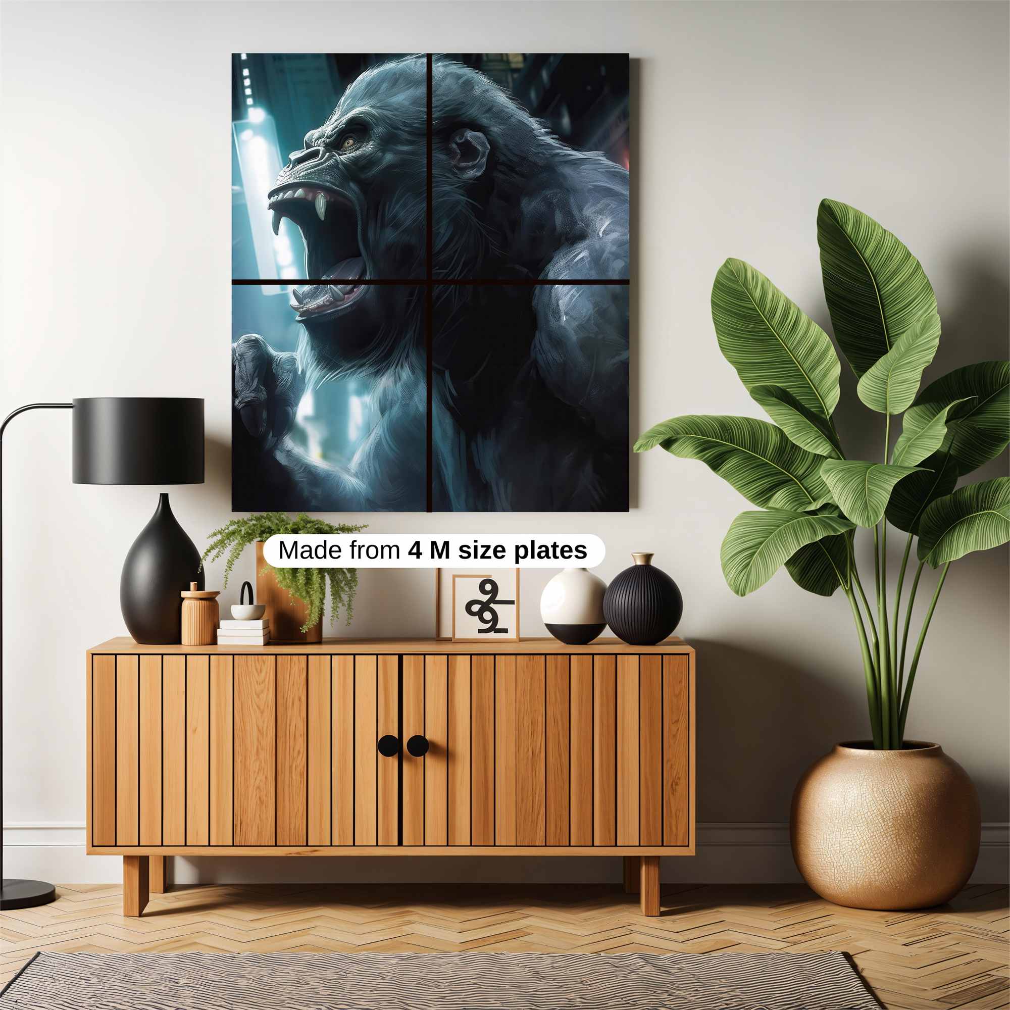 Gorilla Roarquake Safe Wall Magnetic / M