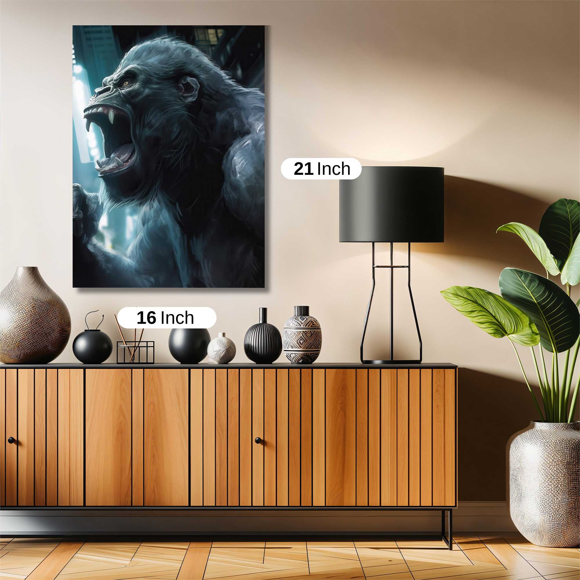 Gorilla Roarquake Safe Wall Magnetic / M