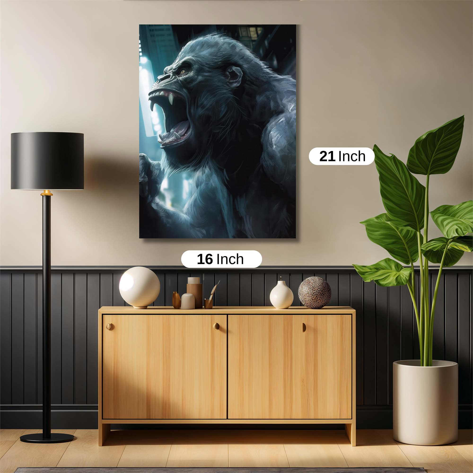 Gorilla Roarquake Safe Wall Magnetic / M