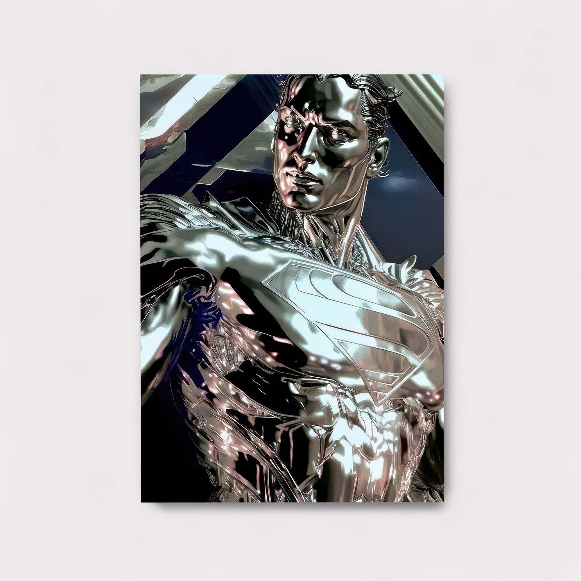 Superman Shimmer Safe Wall Magnetic / M