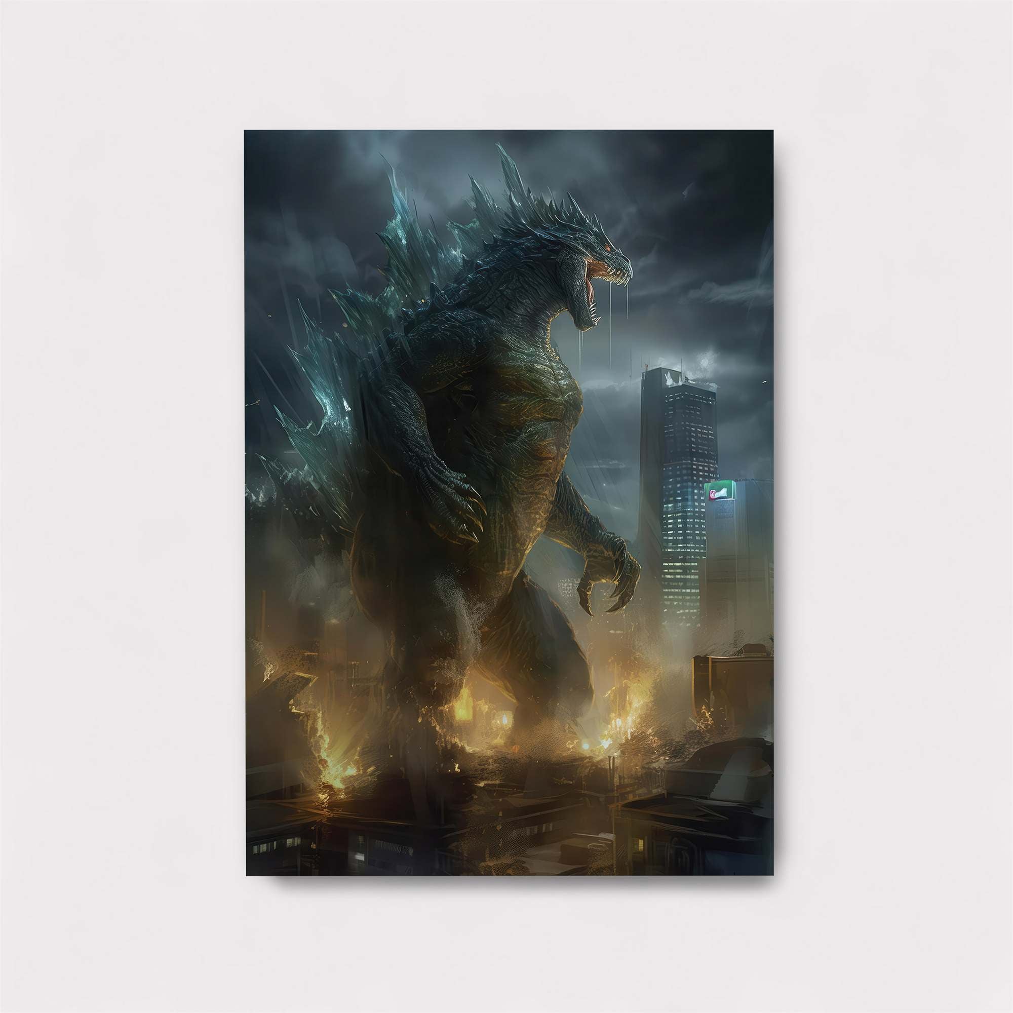 Godzilla Fury Safe Wall Magnetic / M