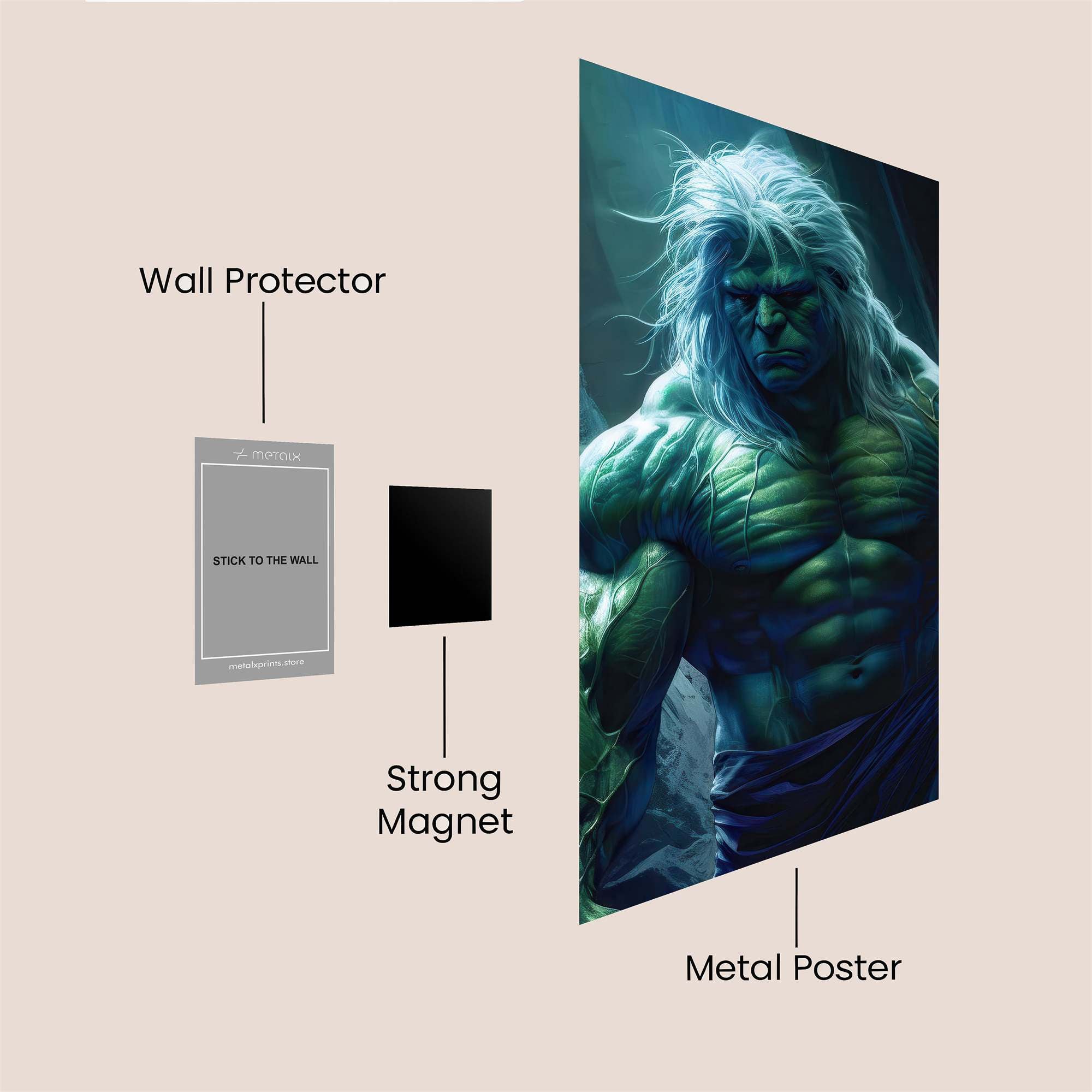 Maestro Aura Safe Wall Magnetic / M