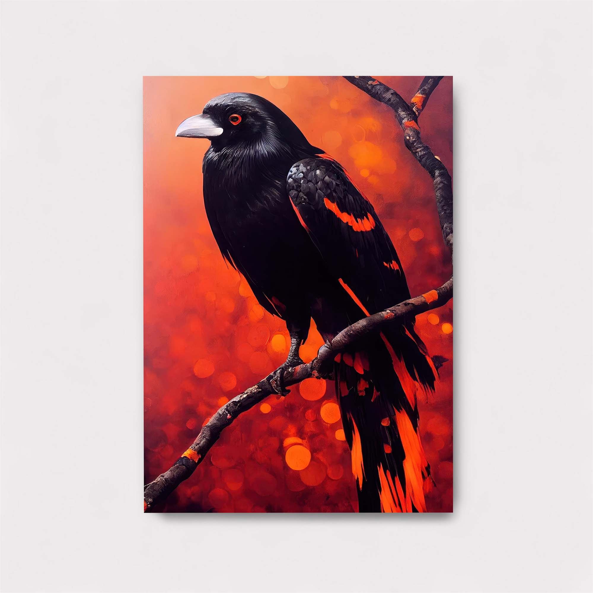 Crimson Gaze Safe Wall Magnetic / M