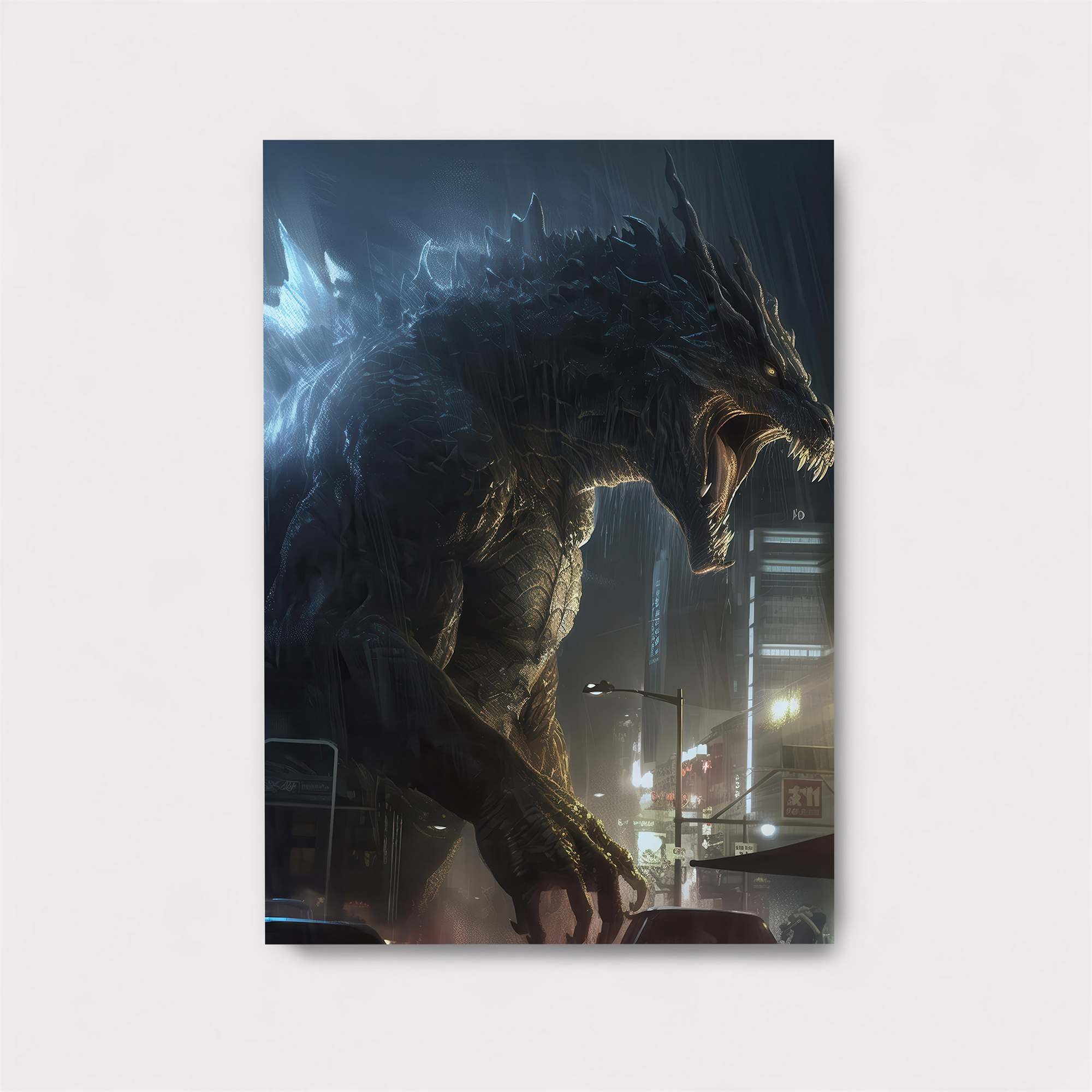 Godzilla Fury Safe Wall Magnetic / M