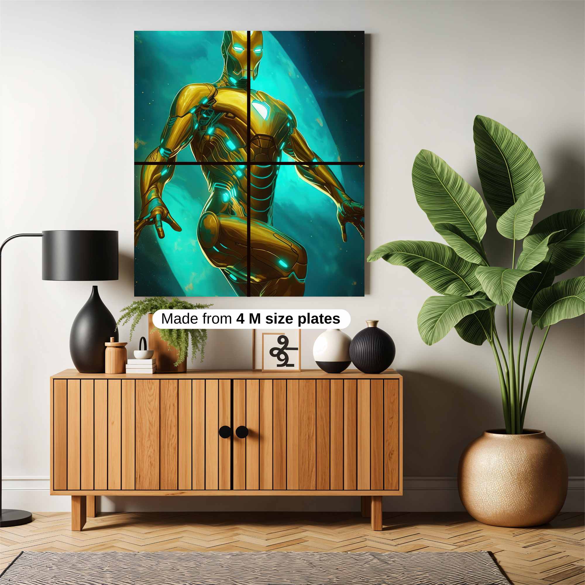 Golden Ascendancy Safe Wall Magnetic / M