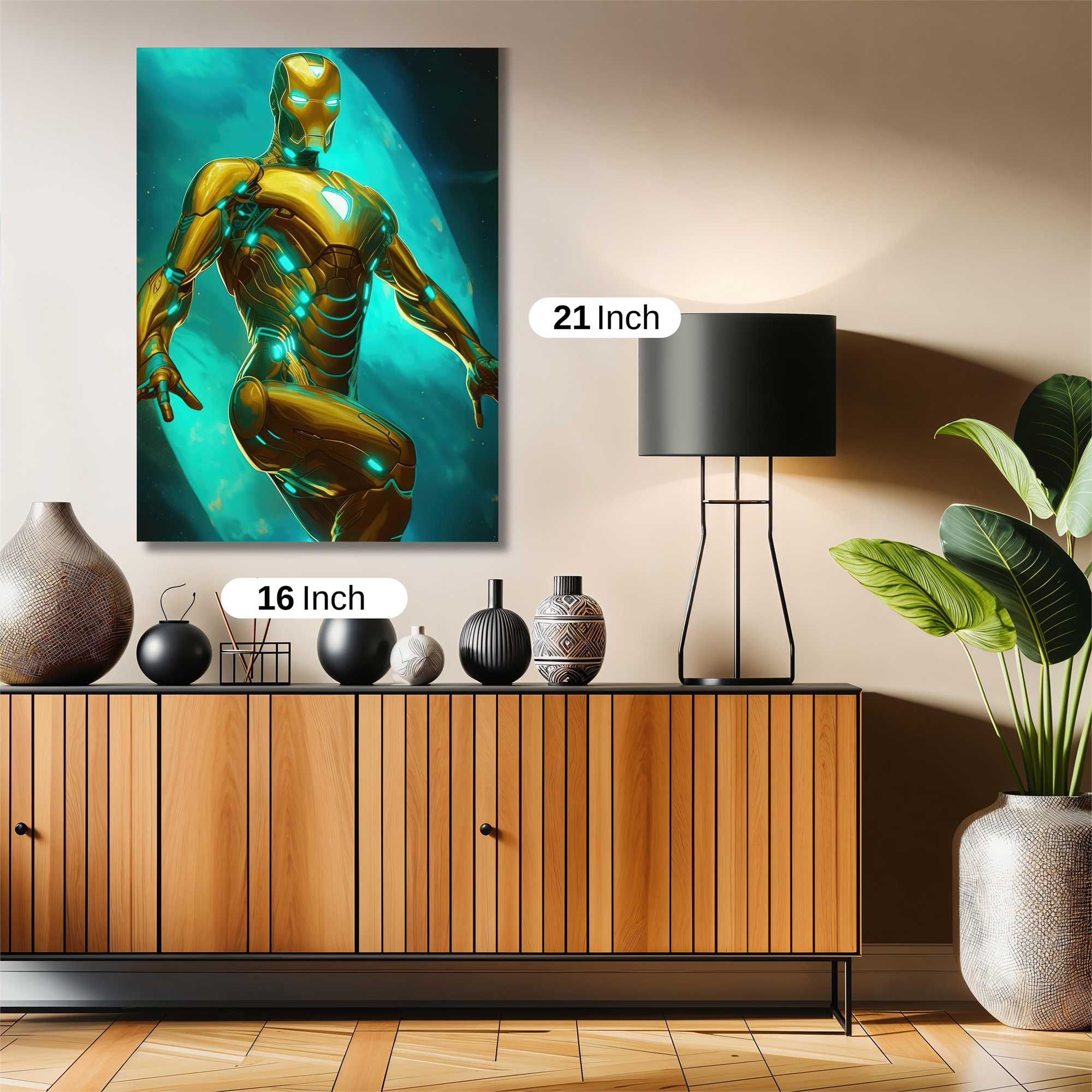 Golden Ascendancy Safe Wall Magnetic / M