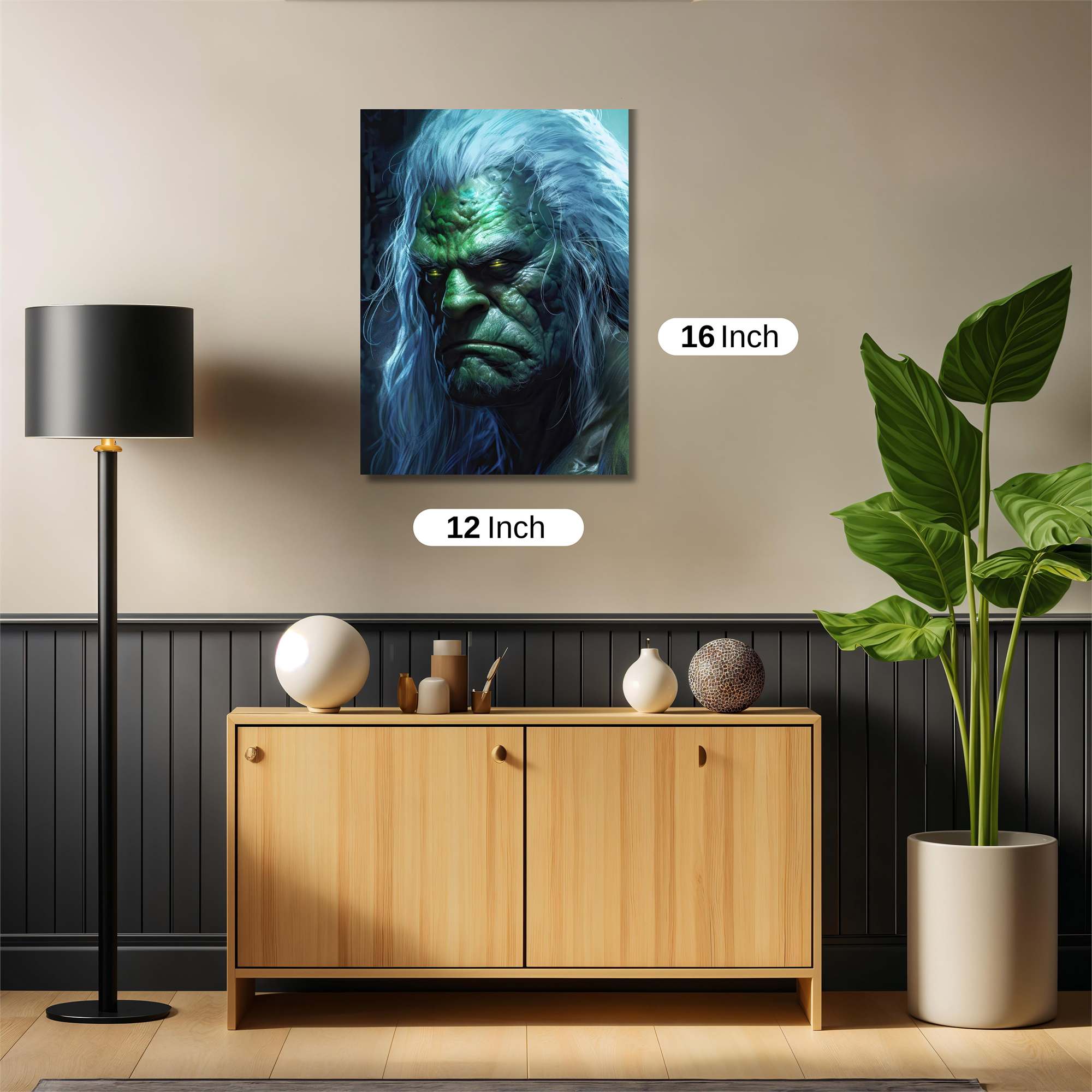 Hulk Brooding Safe Wall Magnetic / M