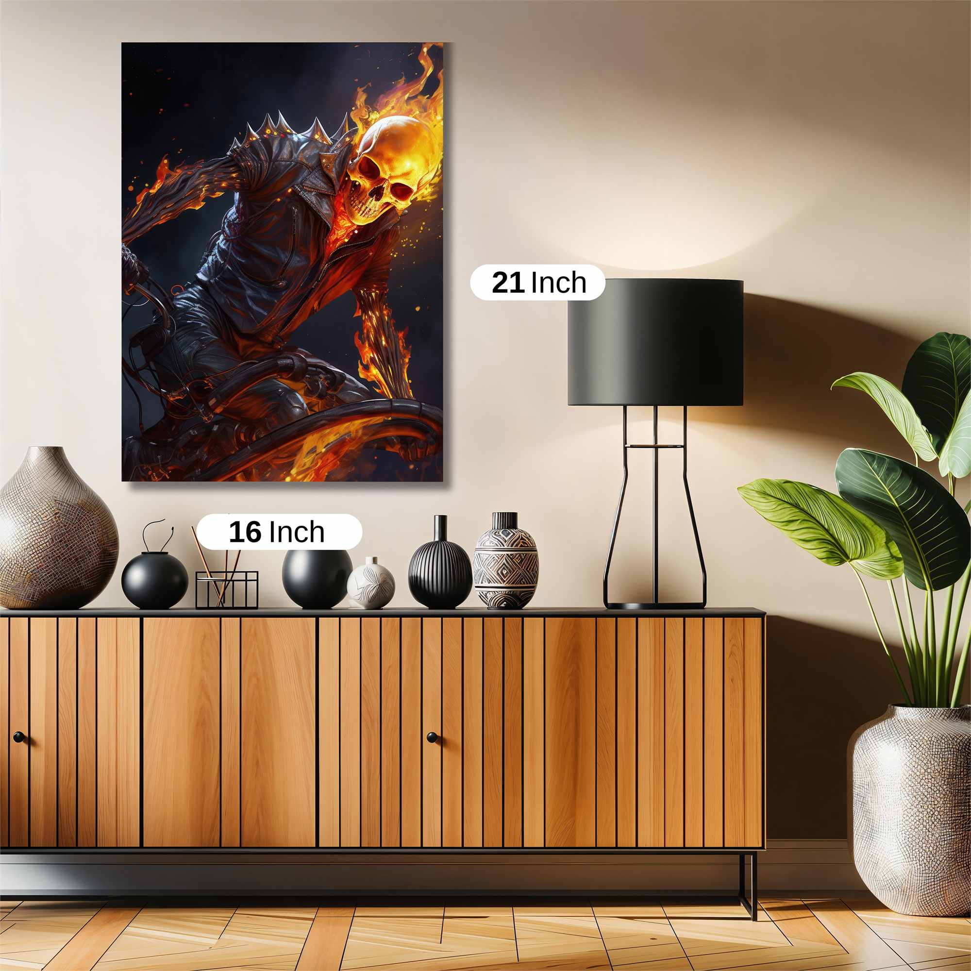 Rider Inferno Safe Wall Magnetic / M