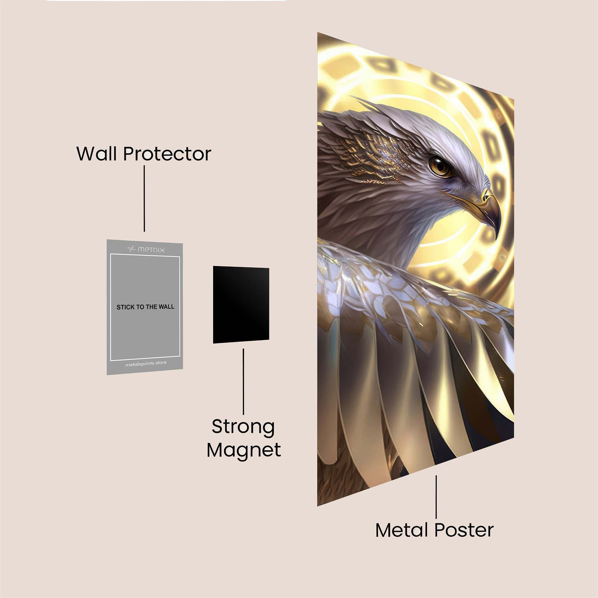 Eagle Radiance Safe Wall Magnetic / M