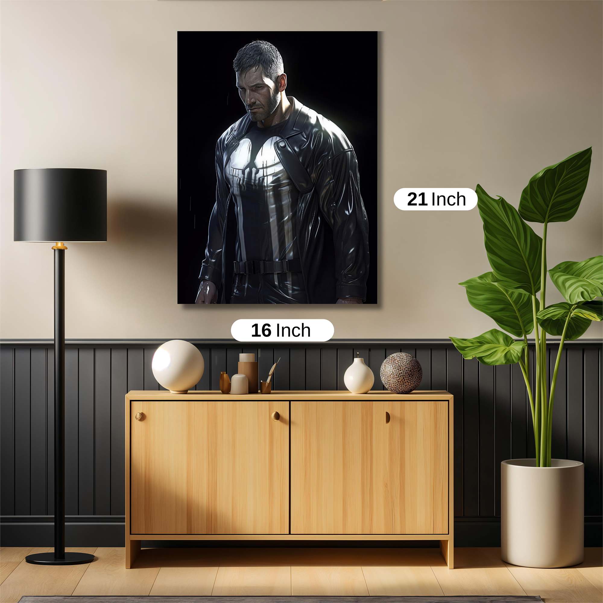 Punisher Resolve Safe Wall Magnetic / M